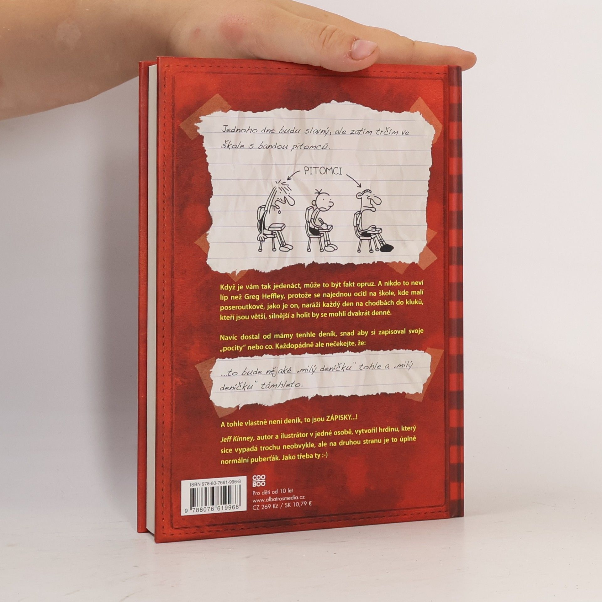 Jeff Kinney Deník malého poseroutky 1