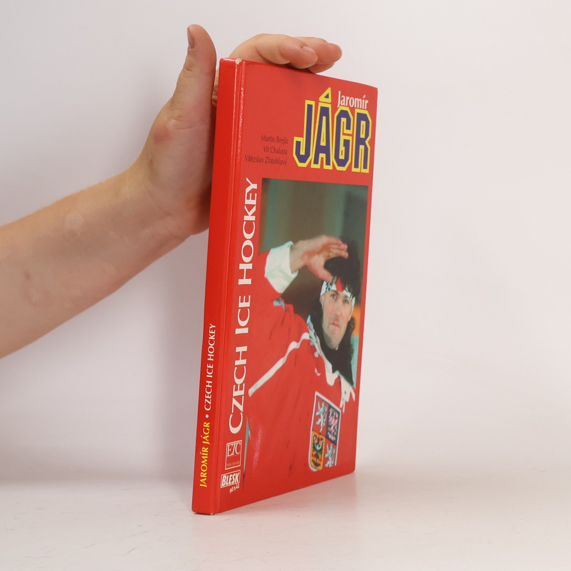 Vít Chalupa Jaromír Jágr. Czech Ice Hockey