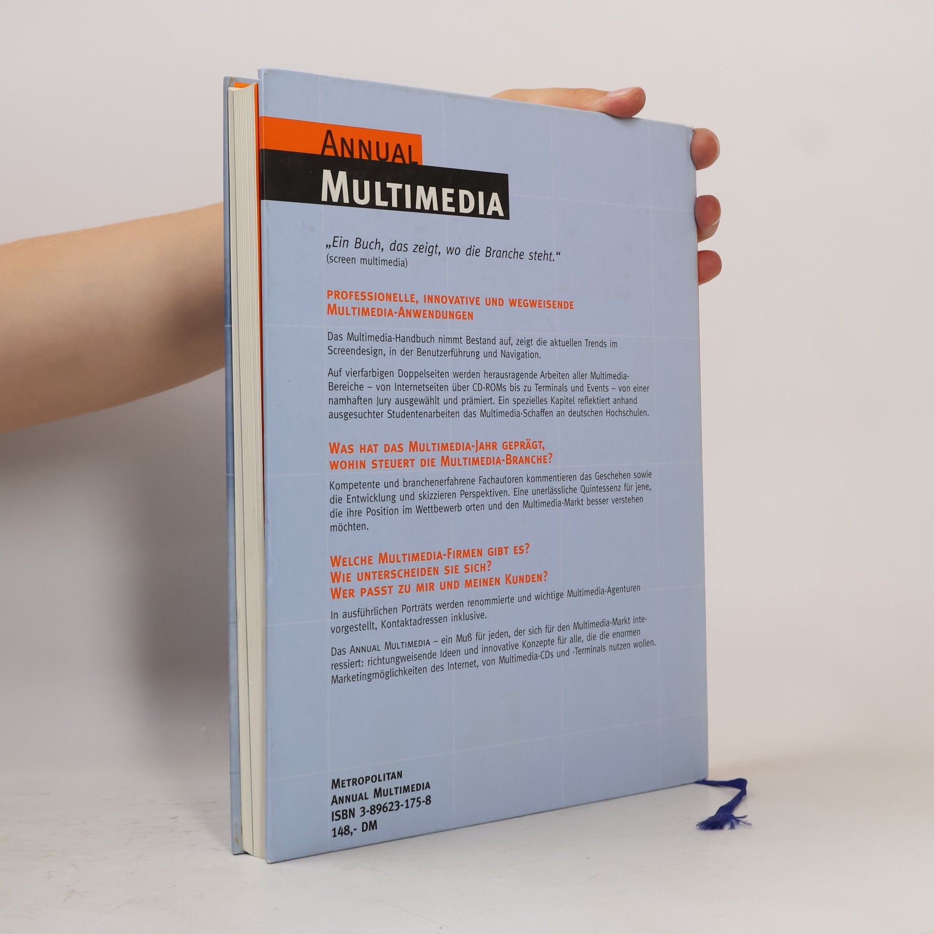 Werner Lippert Annual Multimedia Jahrbuch 2000. Online. CD-ROM. Terminals. Events/Games