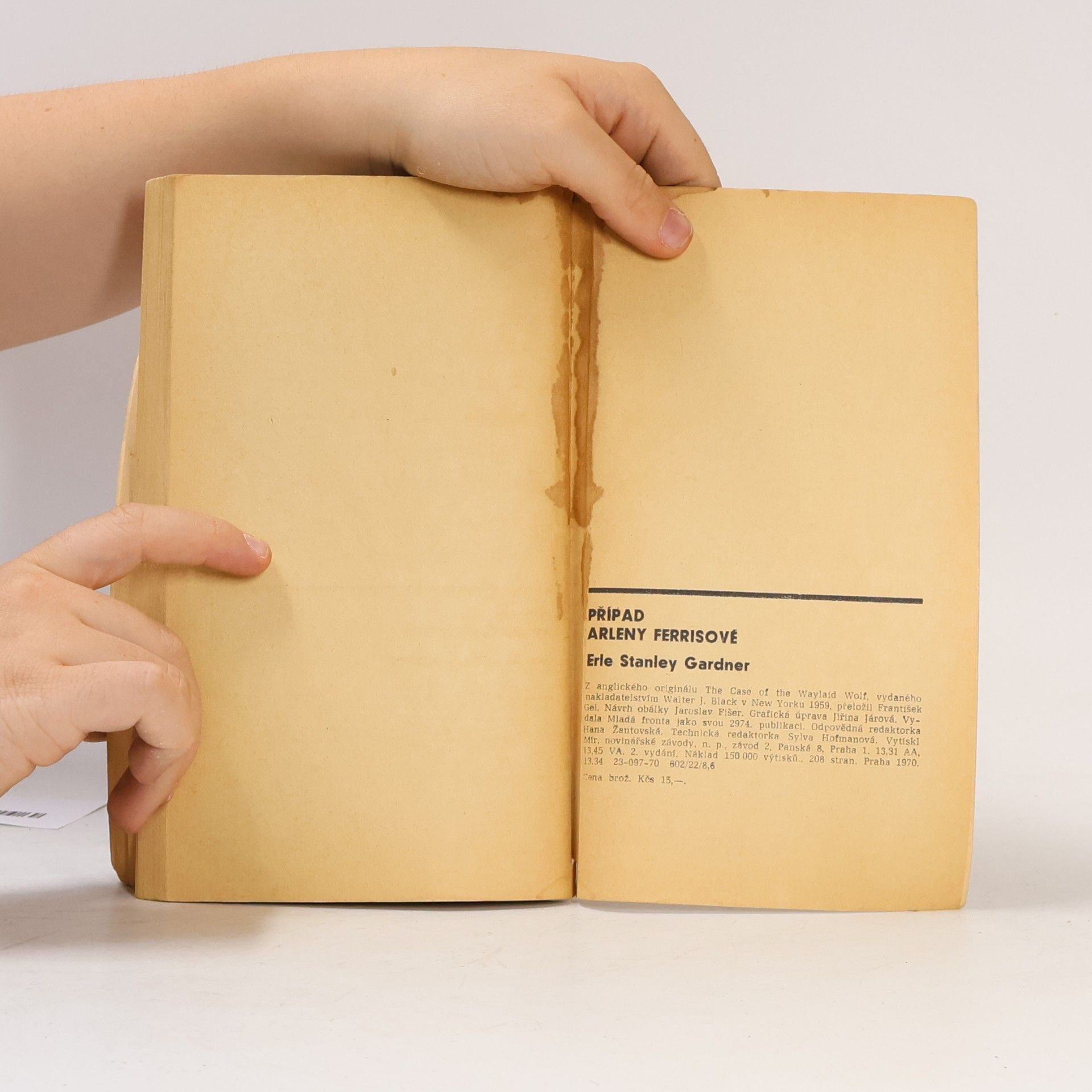 Erle Stanley Gardner Případ Arleny Ferrisové
