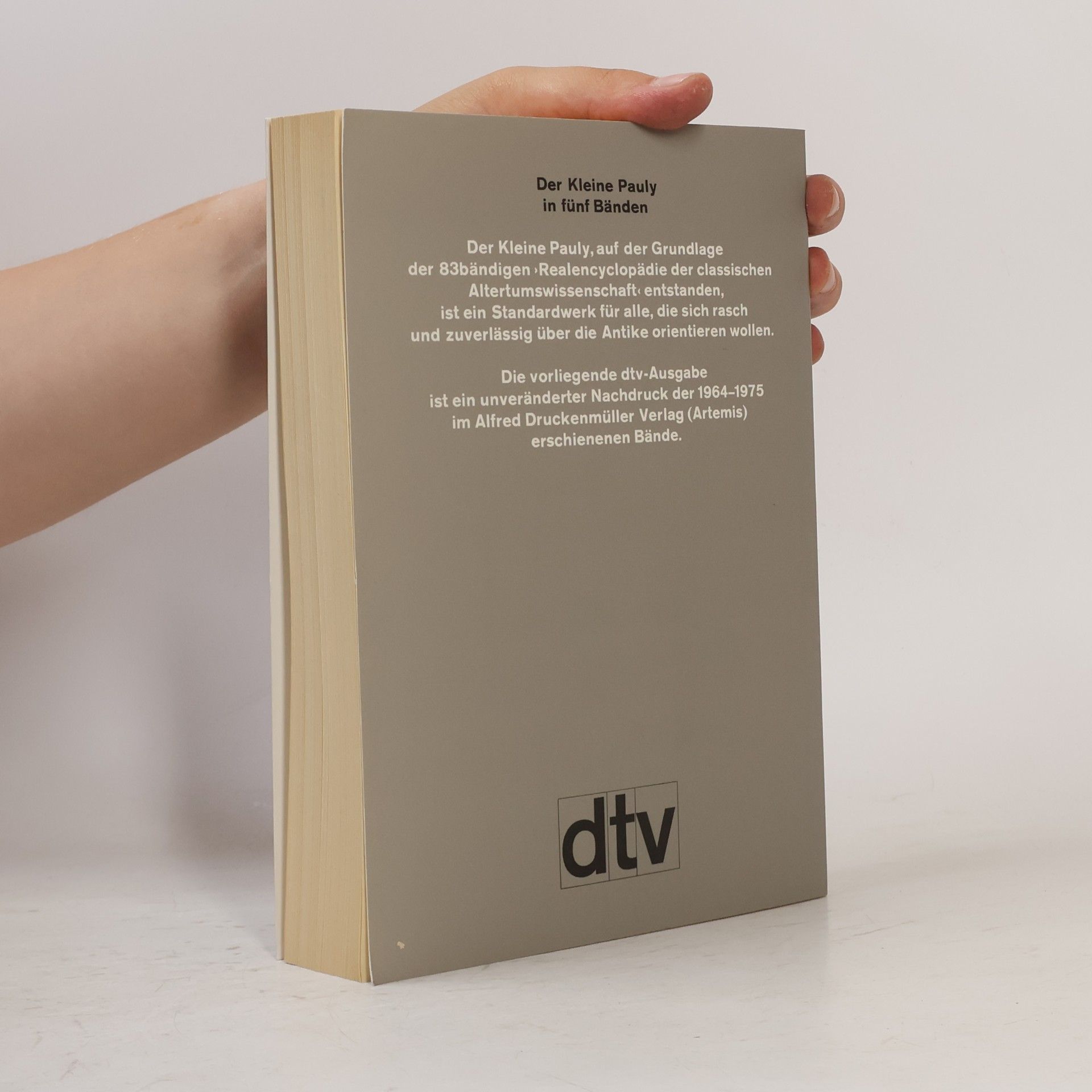 Konrat Ziegler Der Kleine Pauly 4