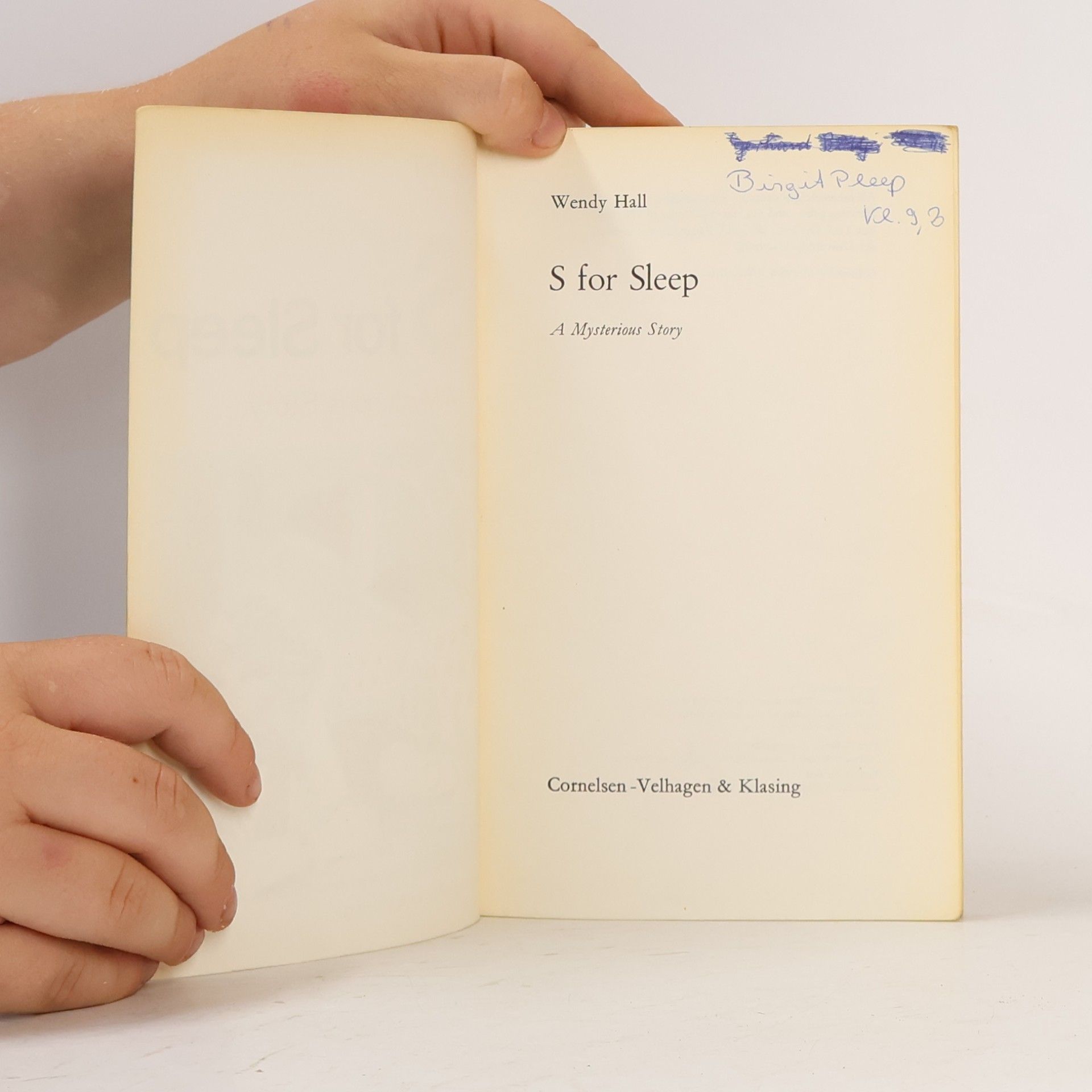 Wendy Hall S for Sleep