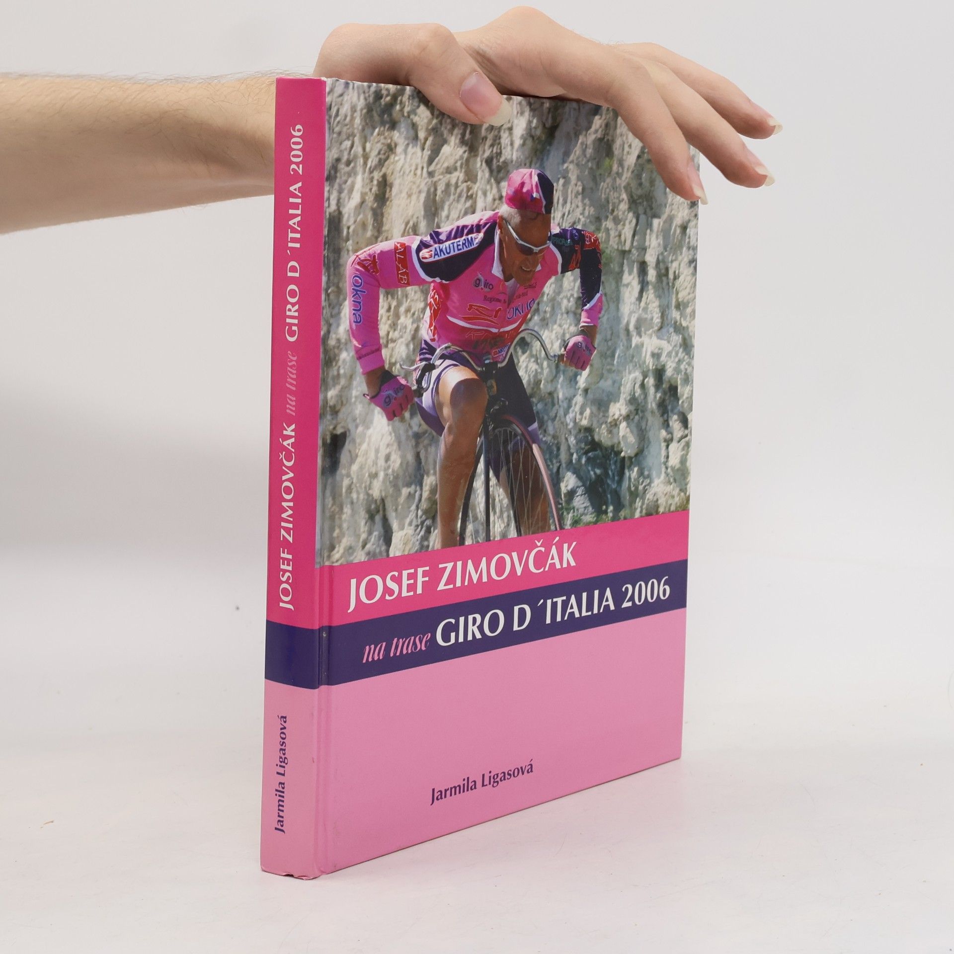 Jarmila Ligasová Josef Zimovčák na trase Giro d’Italia 2006