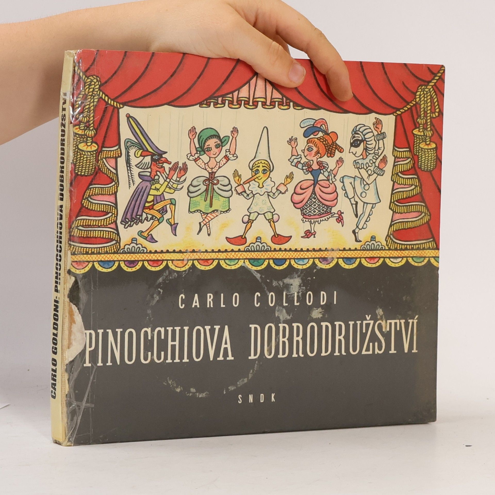 Carlo Collodi Pinocchiova dobrodružství