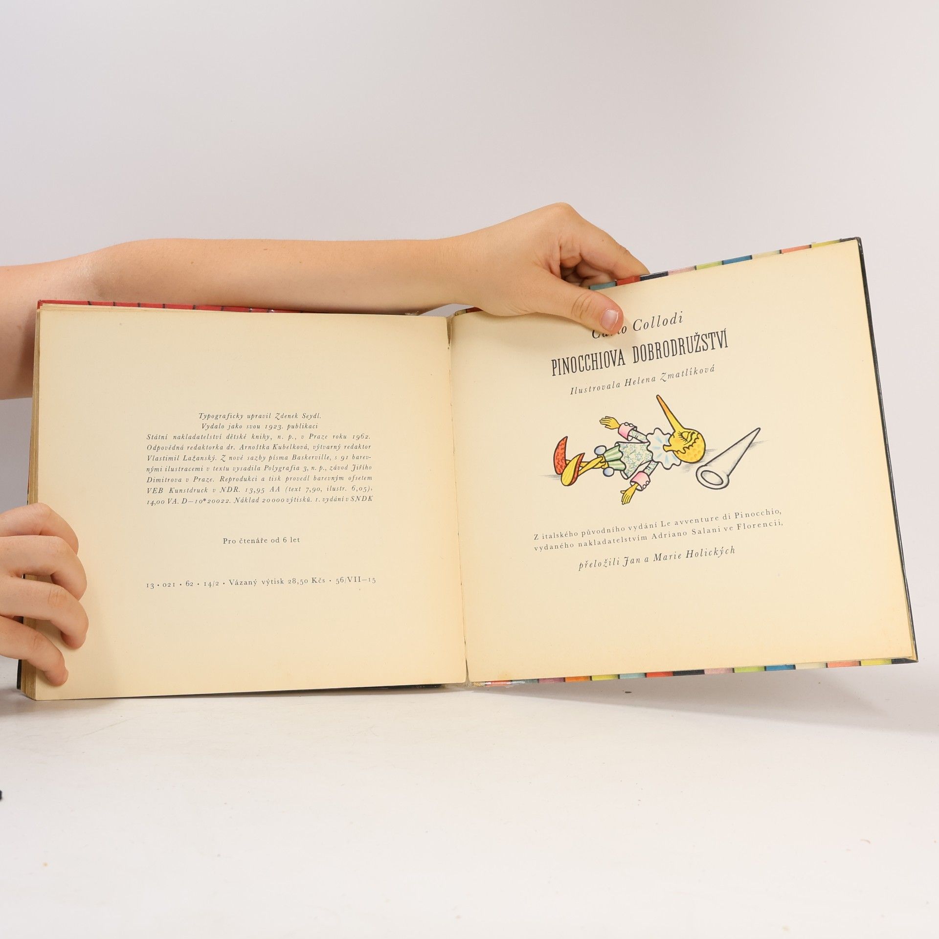 Carlo Collodi Pinocchiova dobrodružství