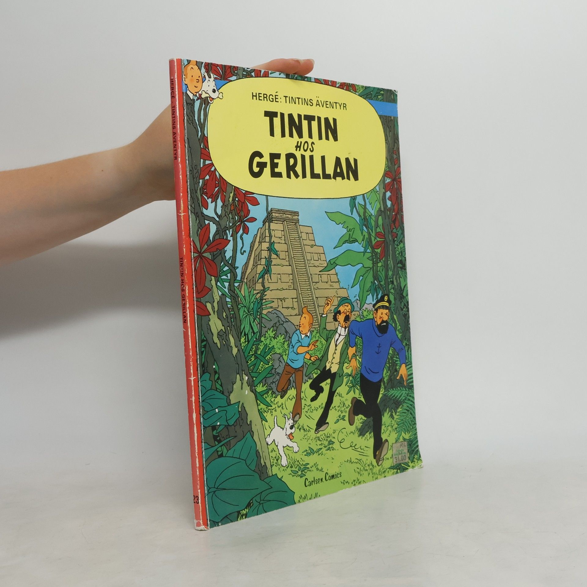 Hergé Tintins äventyr - 23: Tintin hos gerillan
