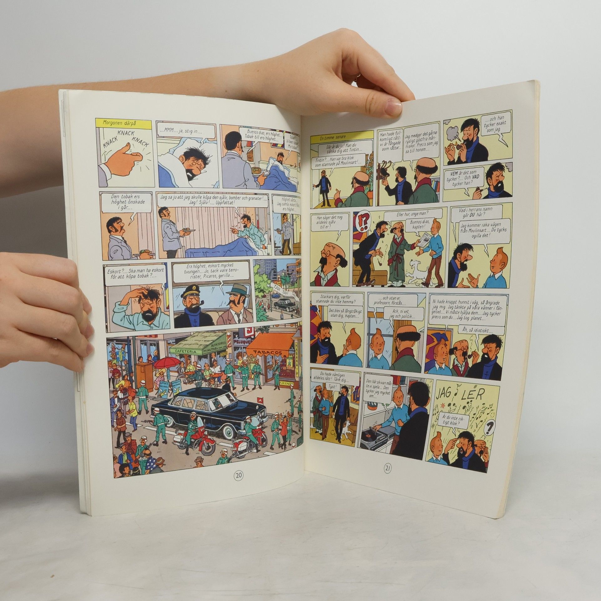 Karin Jansson Myhr Tintins äventyr - 23: Tintin hos gerillan