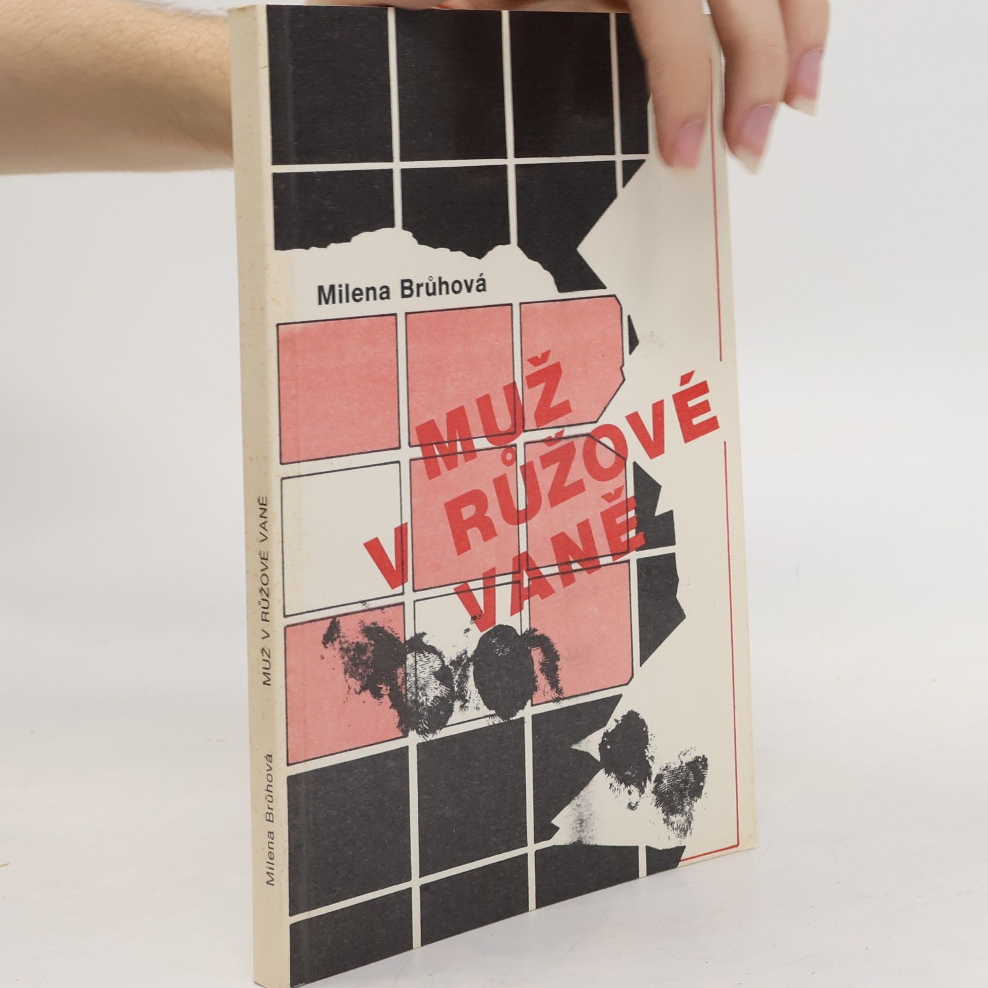 Milena Brůhová Muž v růžové vaně