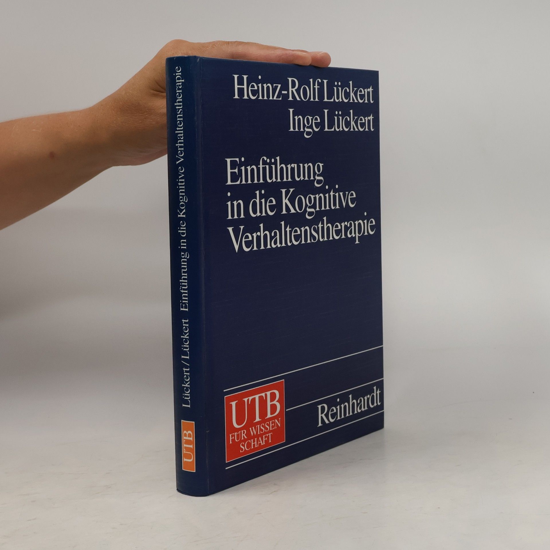 Inge Lückert Einführung in die Kognitive Verhaltenstherapie