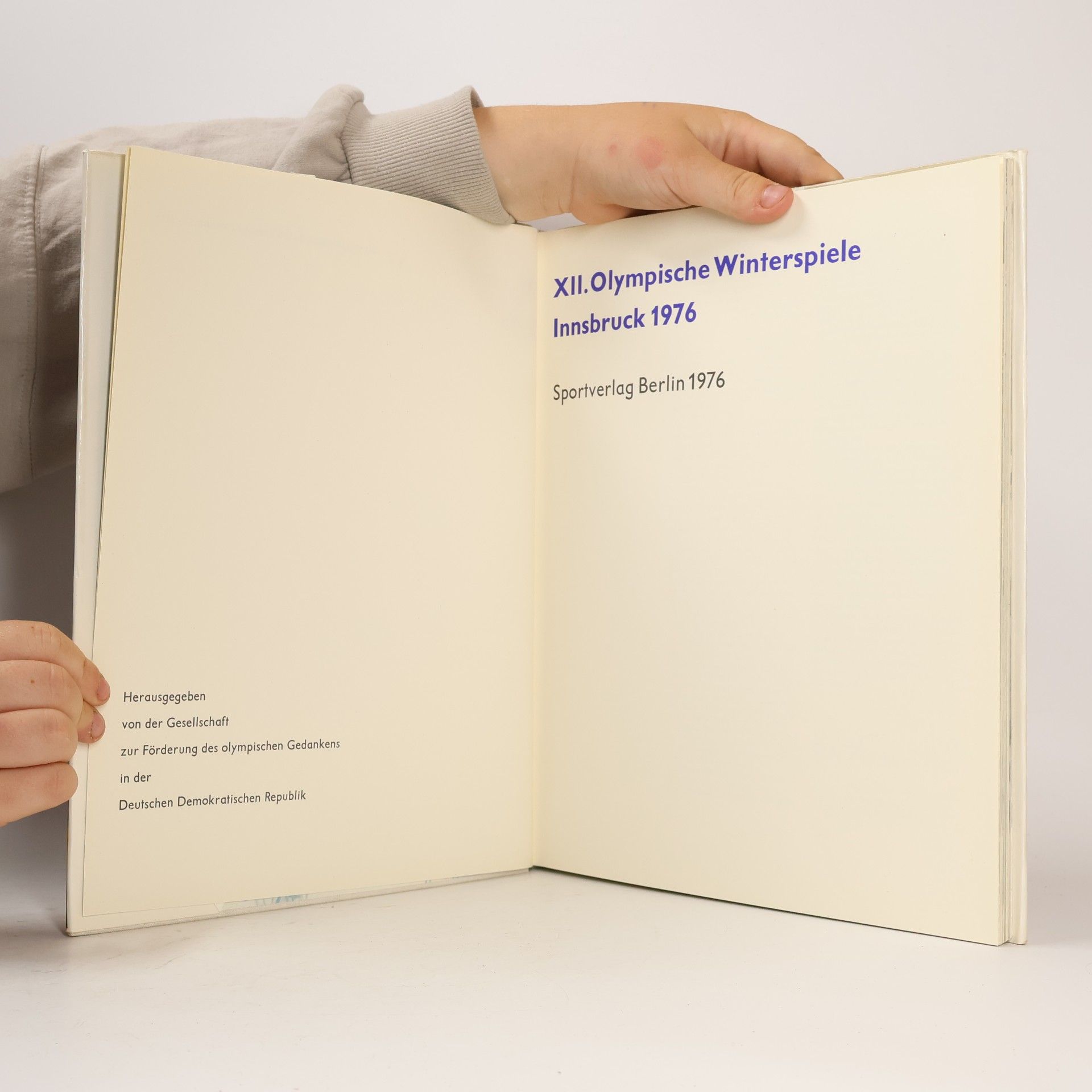 Various authors XII. Olympische Winterspiele Innsbruck 1976