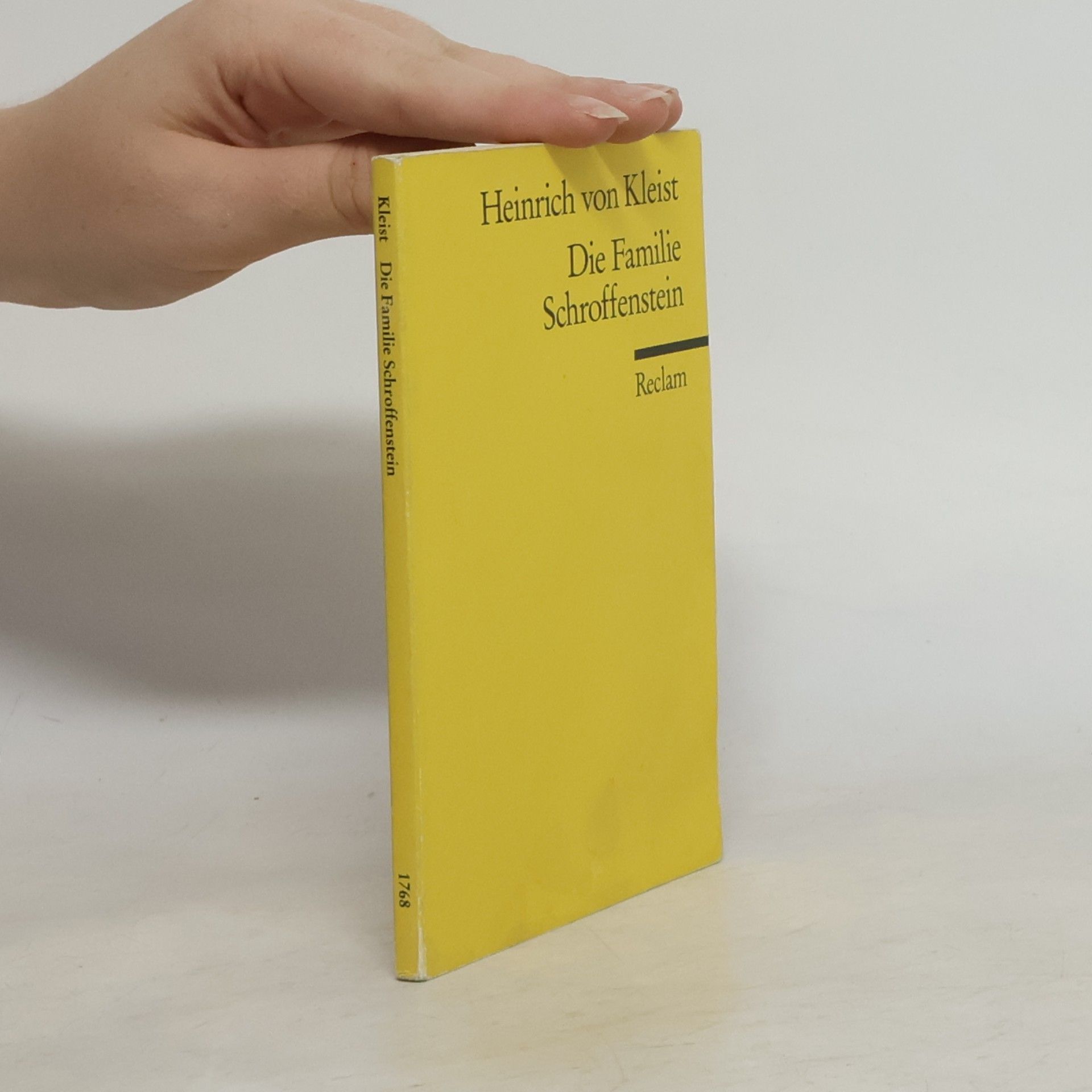 Heinrich von Kleist Die Familie Schroffenstein