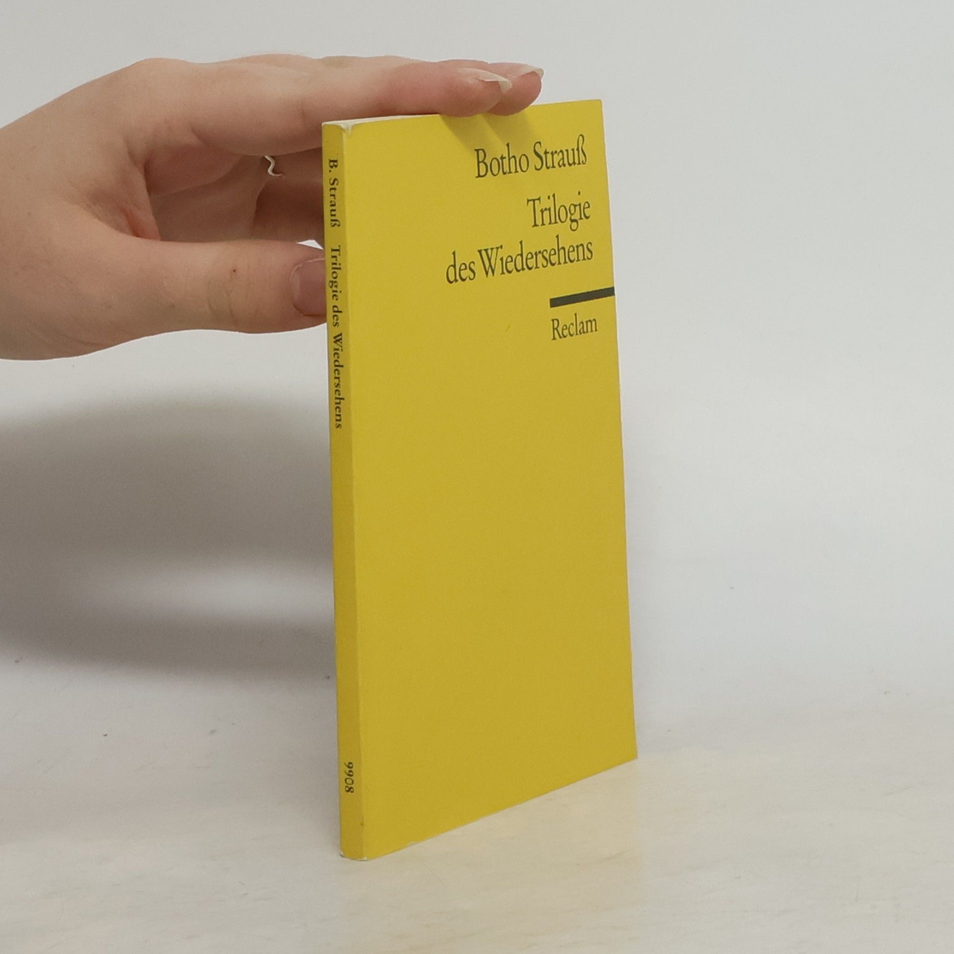 Botho Strauß Trilogie des Wiedersehens : Theaterstück