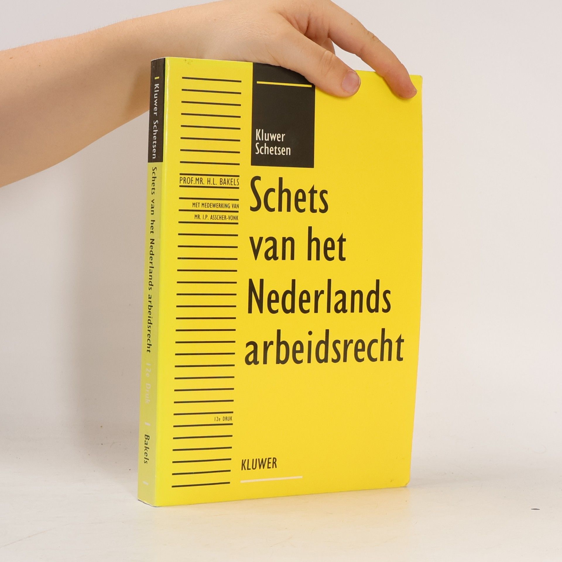 I. P. Asscher-Vonk Kluwer Schetsen: Schets van het Nederlands arbeidsrecht - 12e Druk