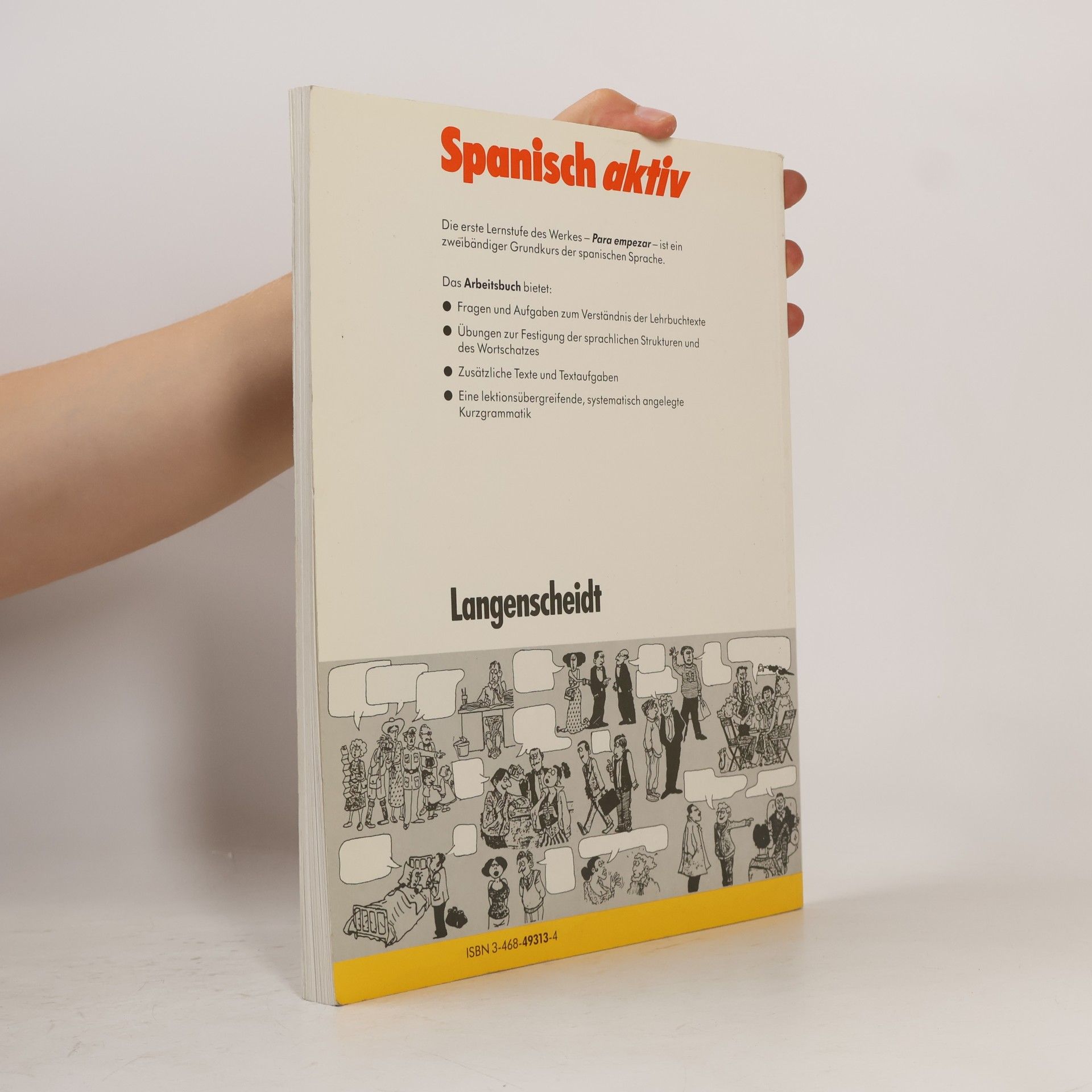 Ernesto Martín Peris Spanisch aktiv para empezar. Arbeitsbuch 1