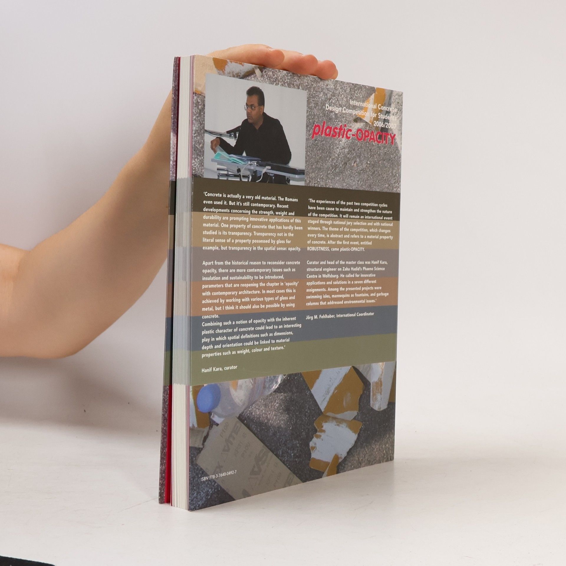 Billy Nolan Concrete Design Book on Plastic-Opacity