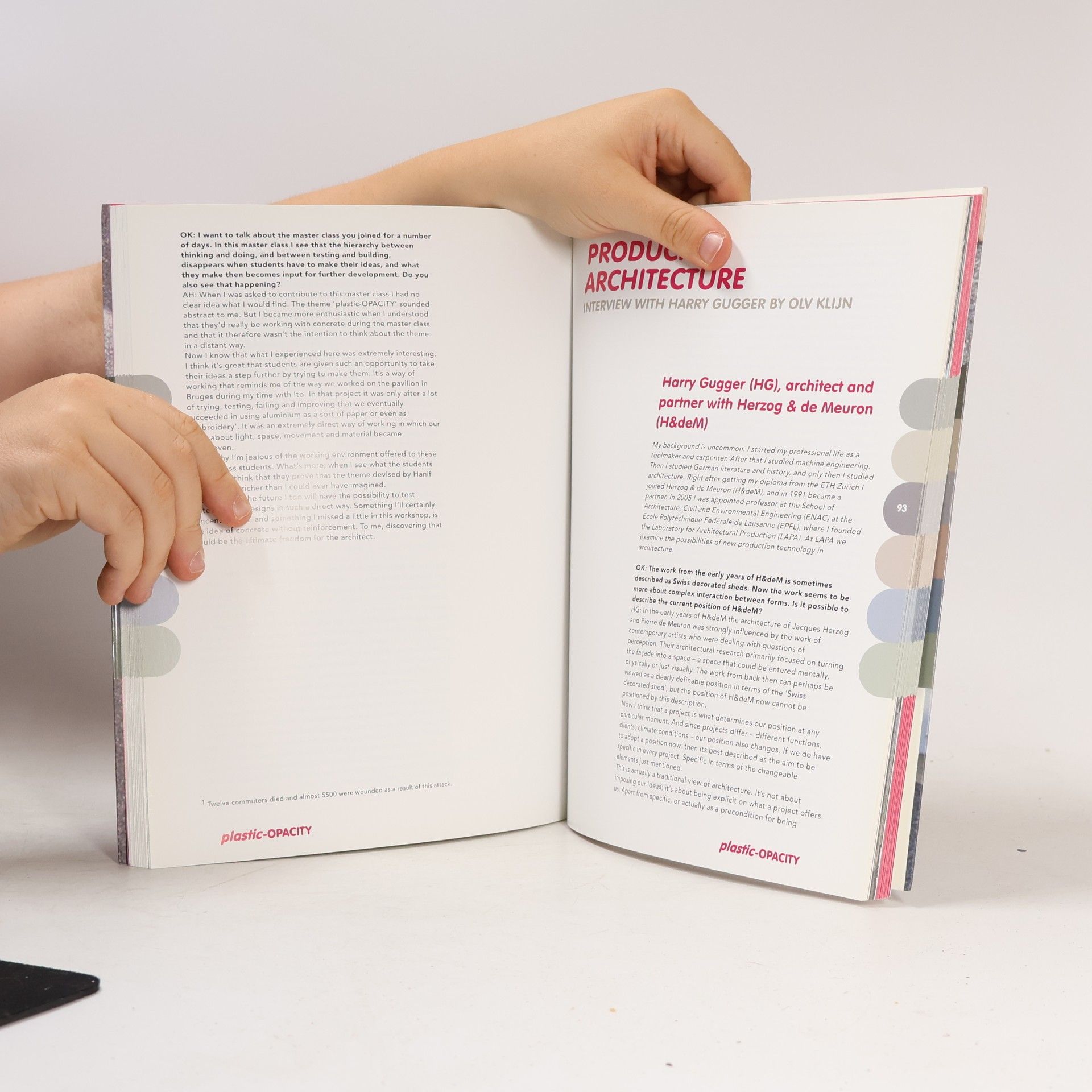 Billy Nolan Concrete Design Book on Plastic-Opacity