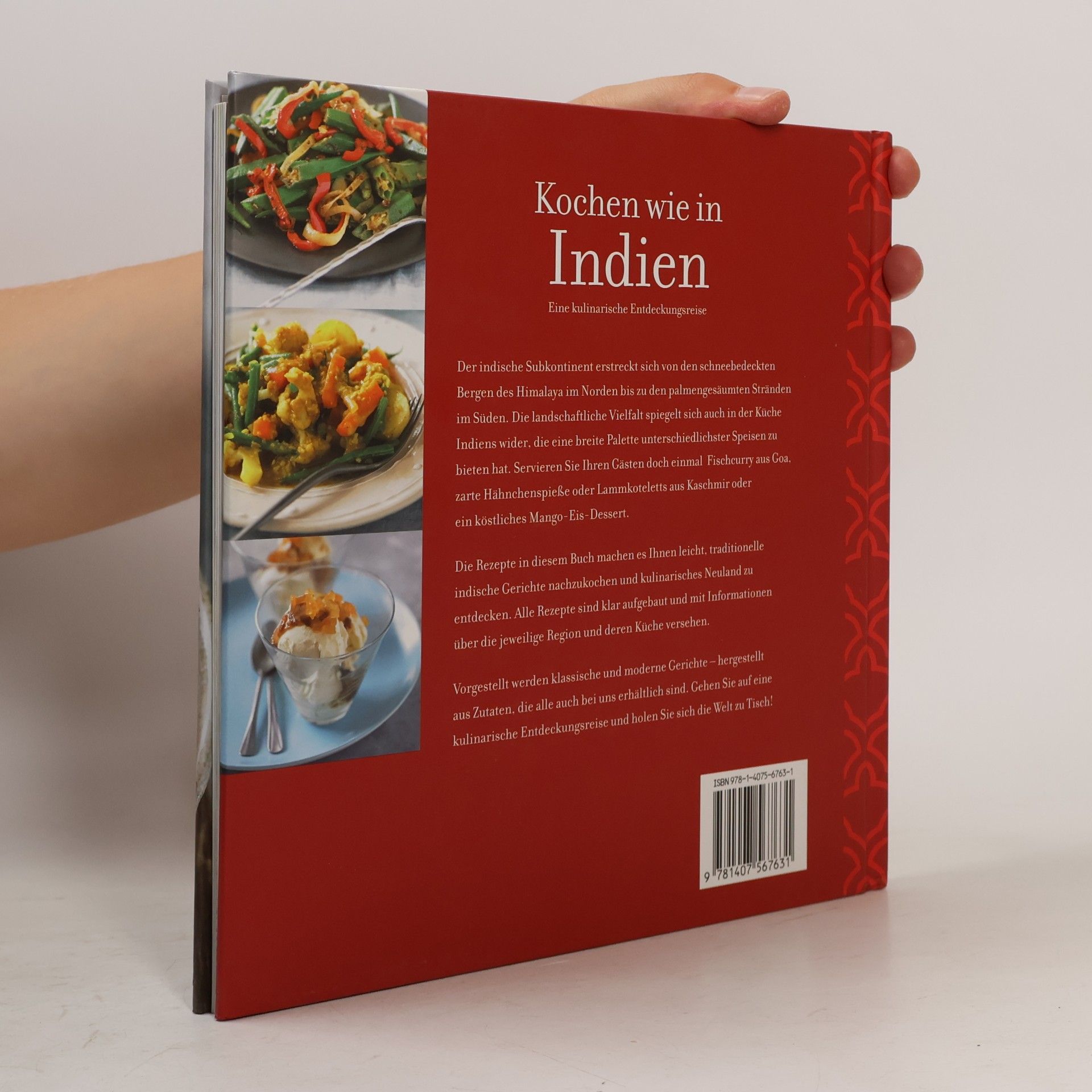 Baljekar Mridula Kochen wie in Indien. Eine kulinarische Entdeckungsreise