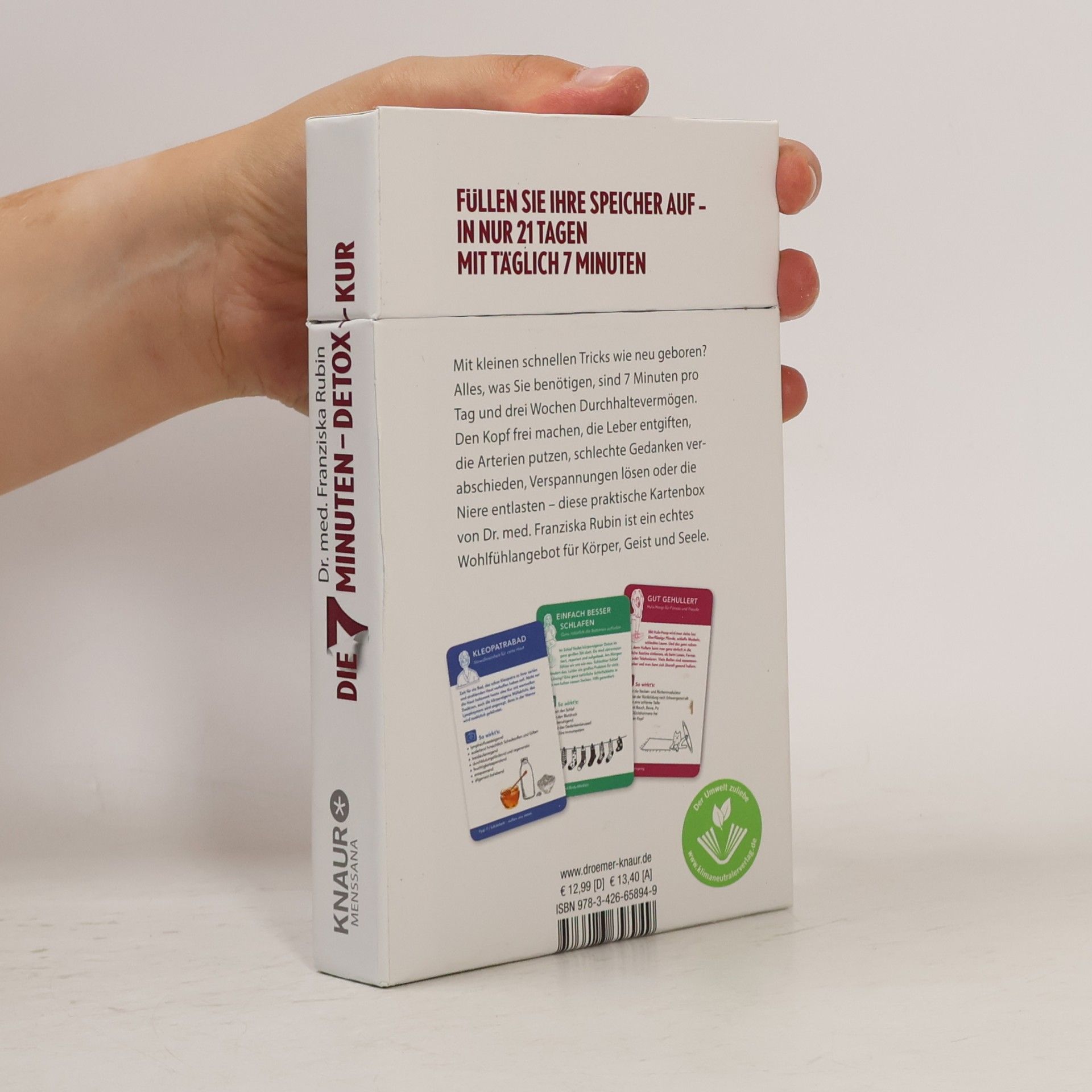 Franziska Rubin Die 7-Minuten-Detox-Kur