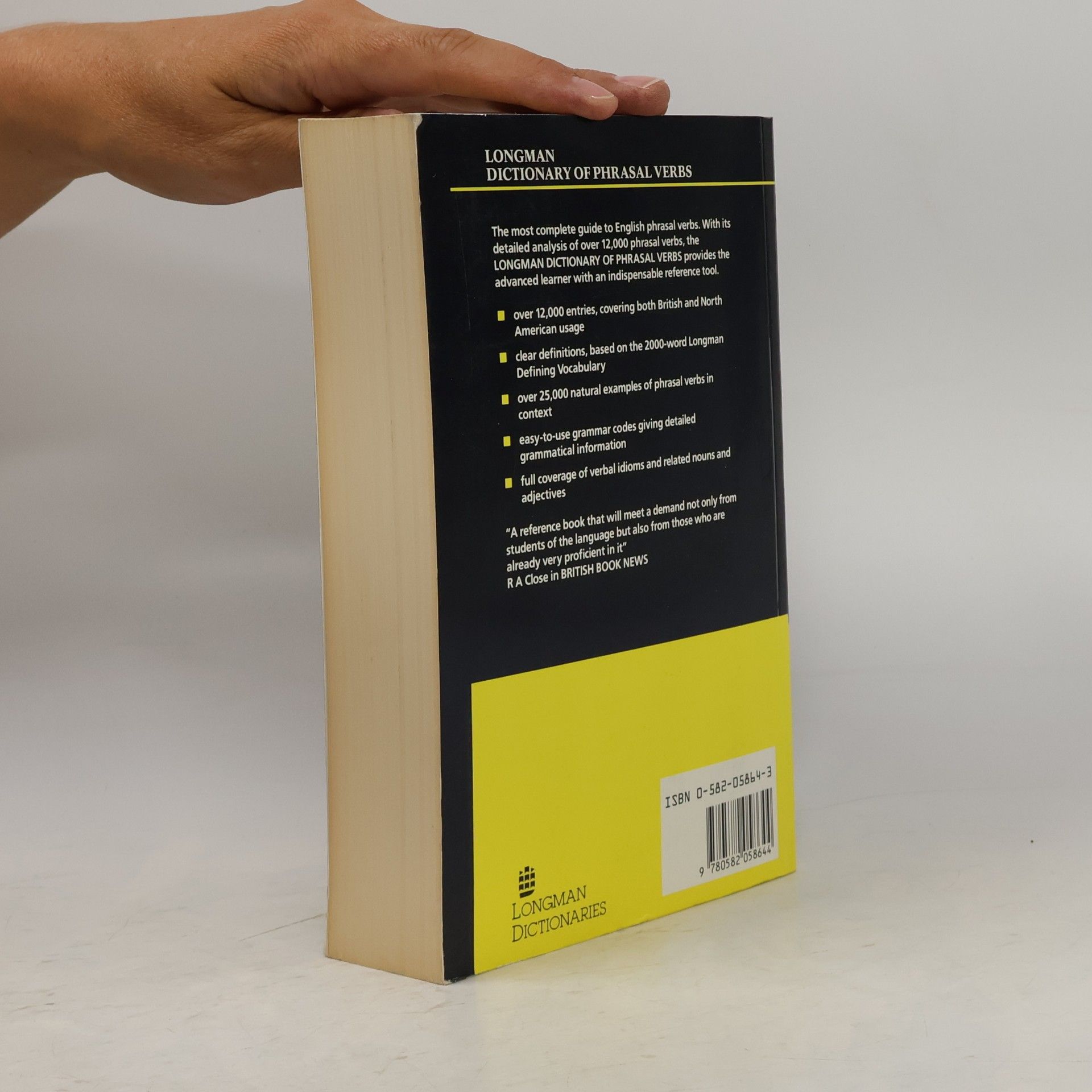 Rosemary Courtney Longman dictionary of phrasal verbs