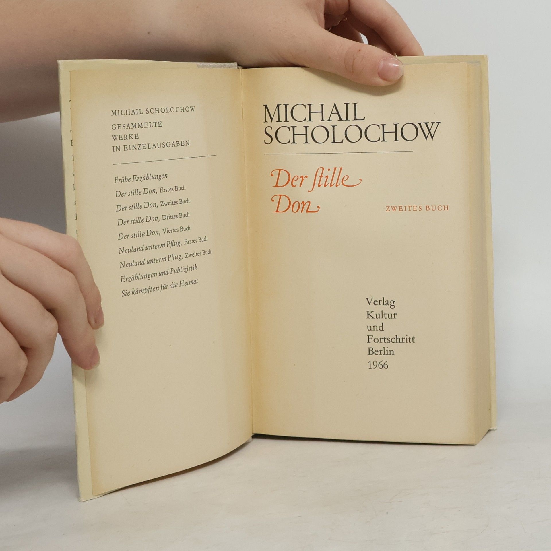 Michail Aleksandrovič Šolochov Der stille Don II
