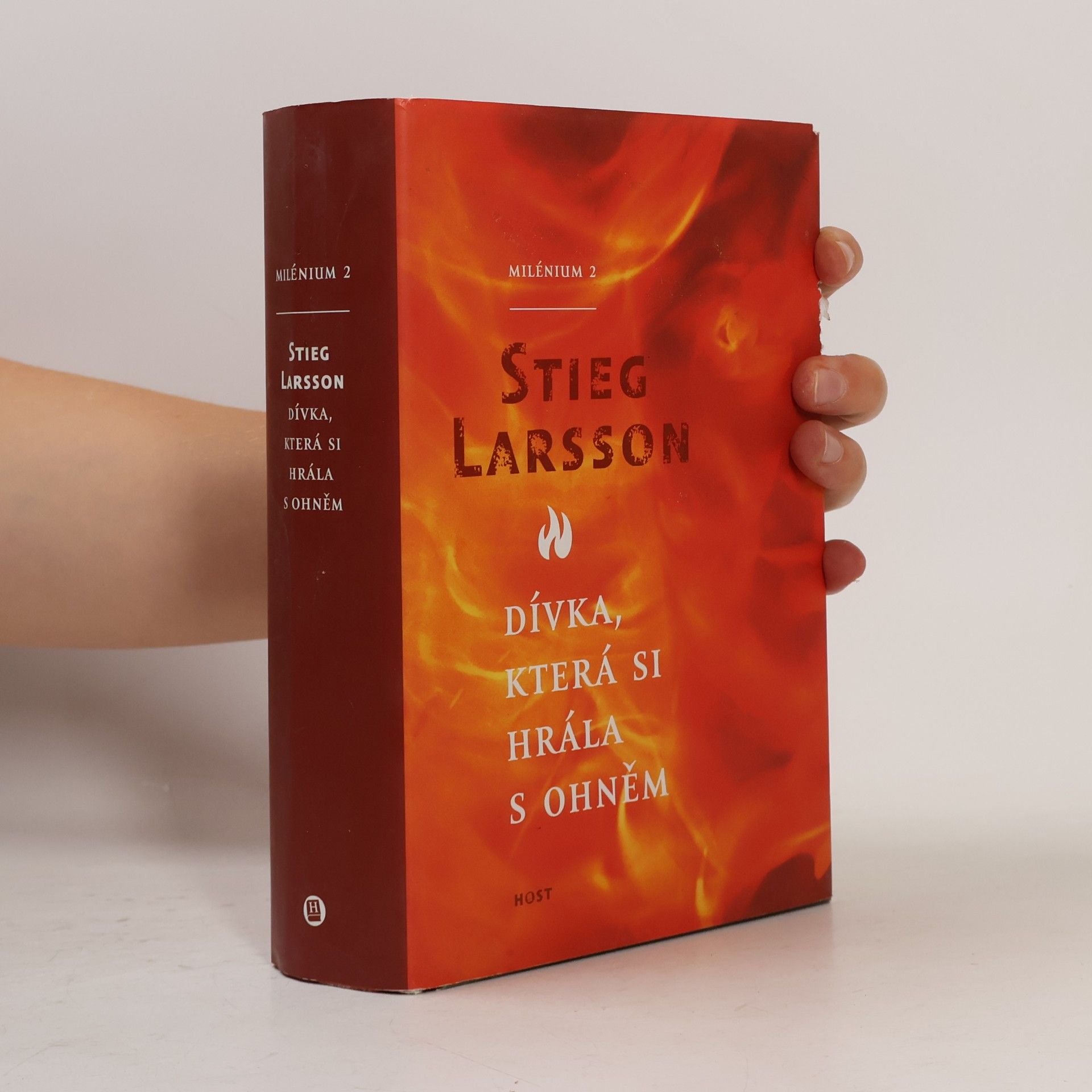 Stieg Larsson Dívka, která si hrála s ohněm