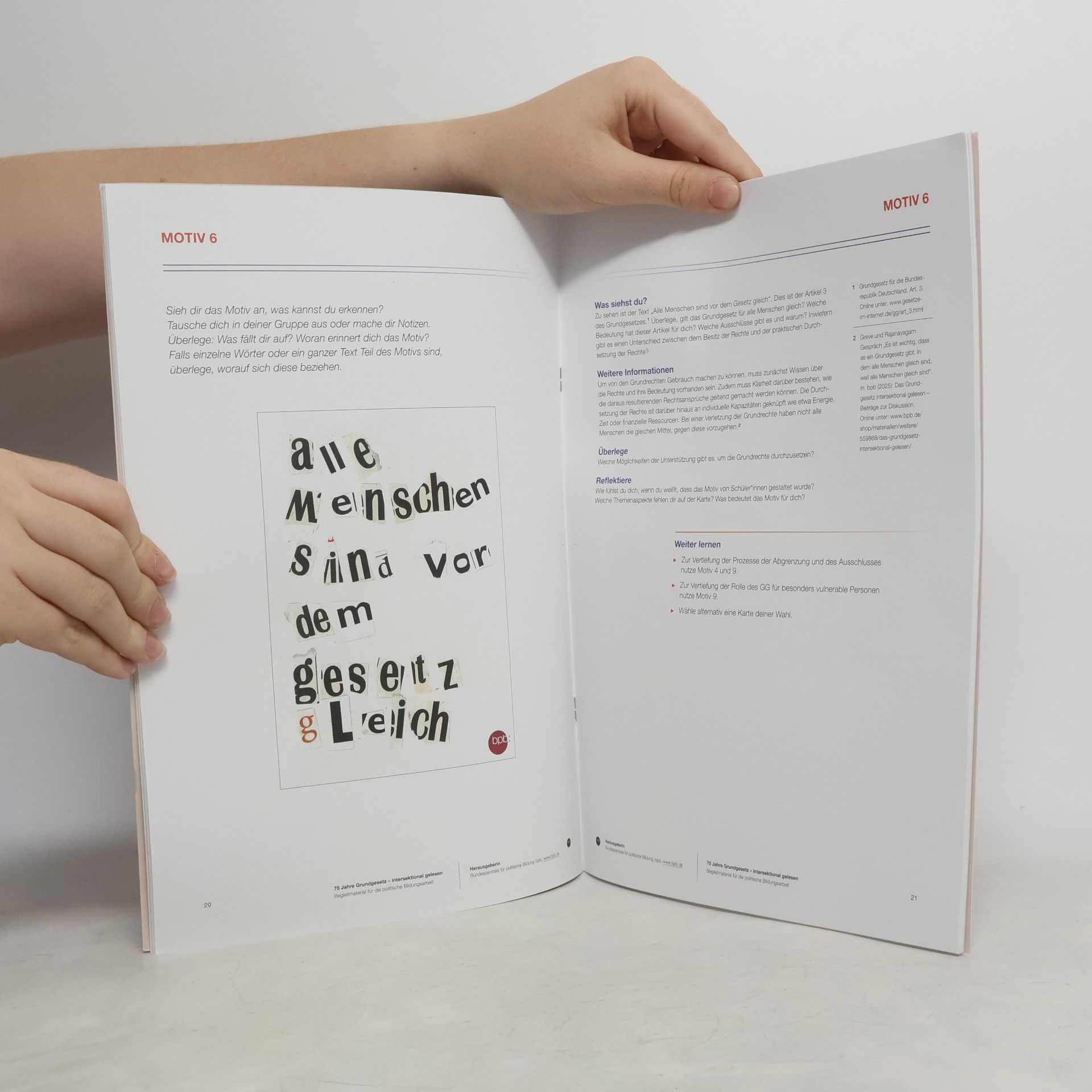 Collectif d'auteurs 75 Jahre Grundgesetz – intersektional gelesen