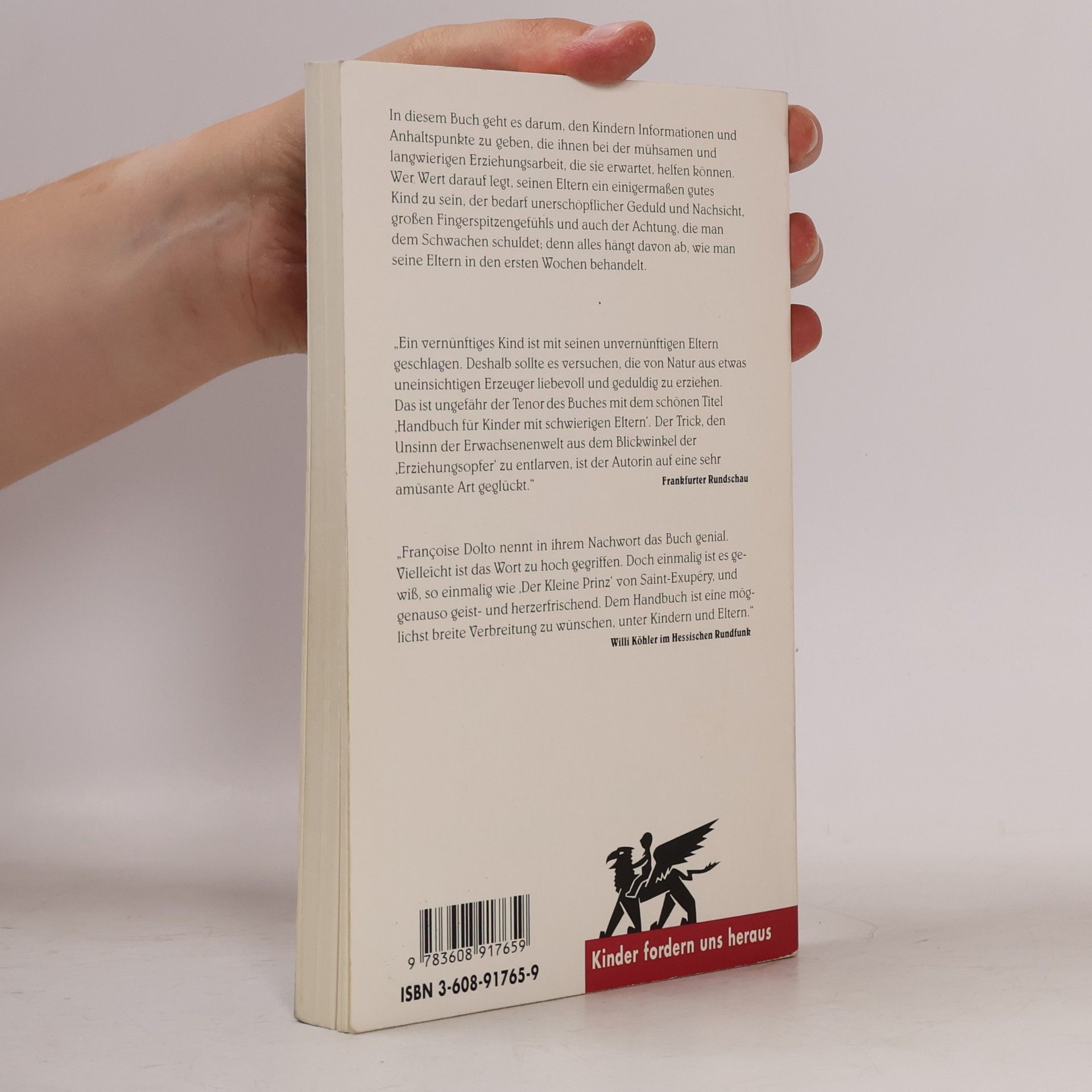 Jeanne Van den Brouck Handbuch für Kinder mit schwierigen Eltern