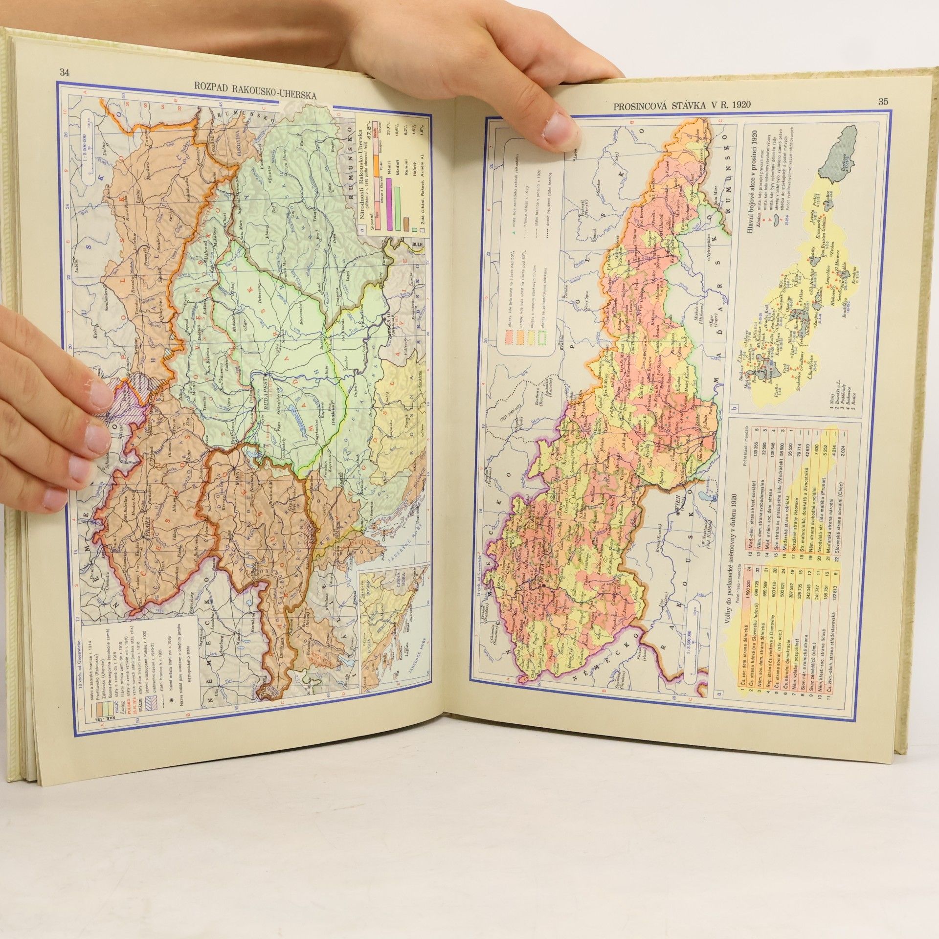 Petr Cafourek Školní atlas československých dějin