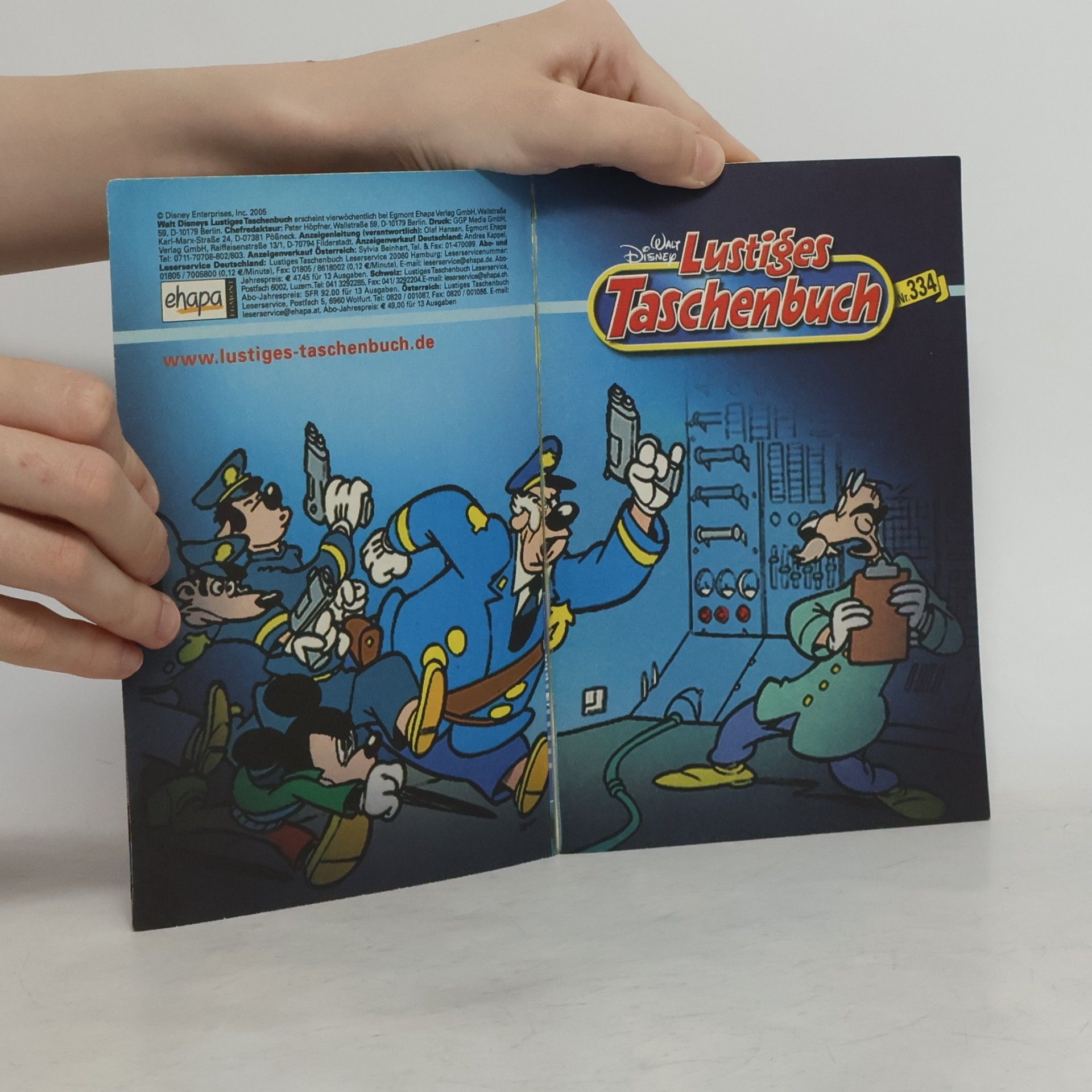 Walt Disney Lustiges Taschenbuch 334. Stromausfall in Entenhausen