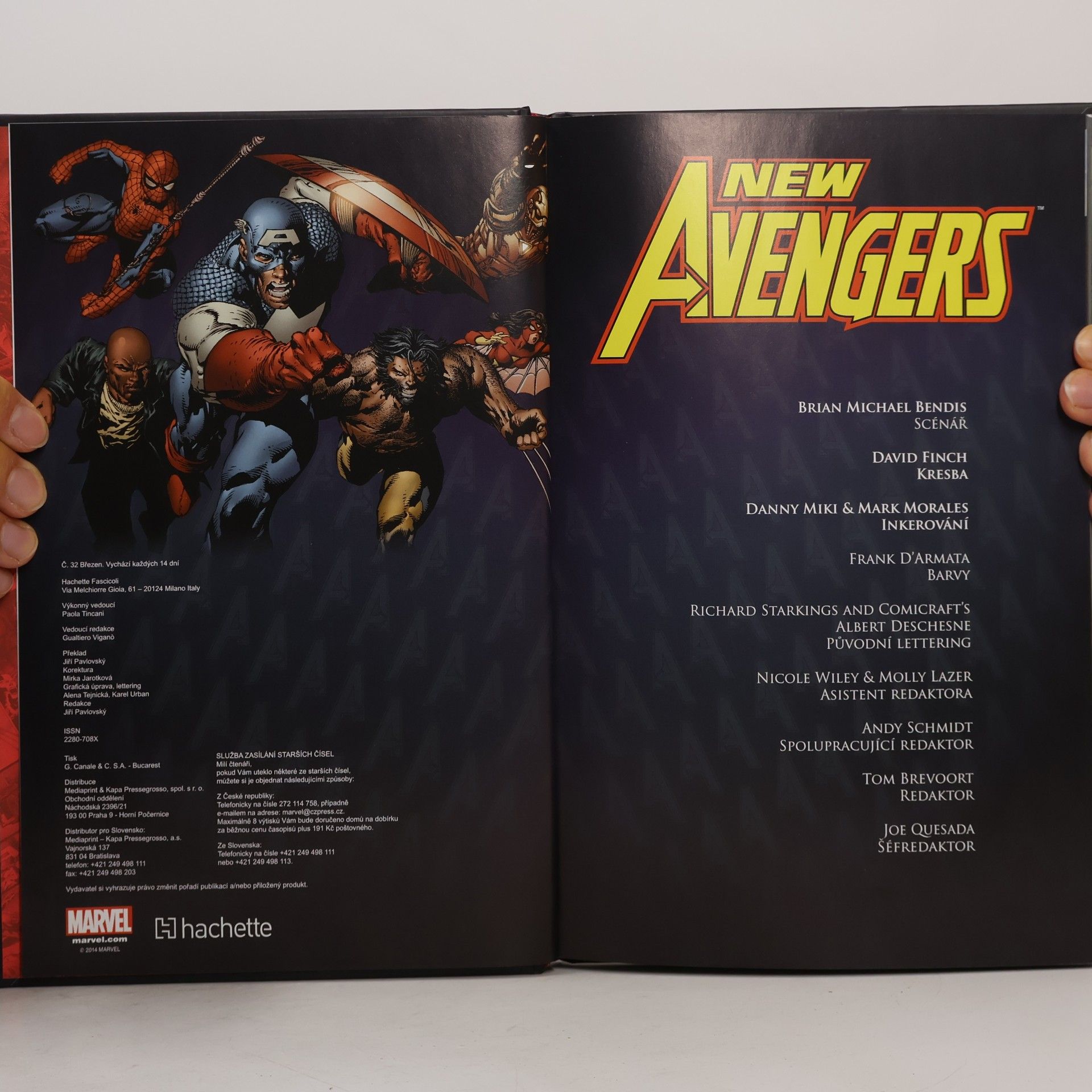 Brian Michael Bendis Ultimátní komiksový komplet 31. New Avengers. Útěk
