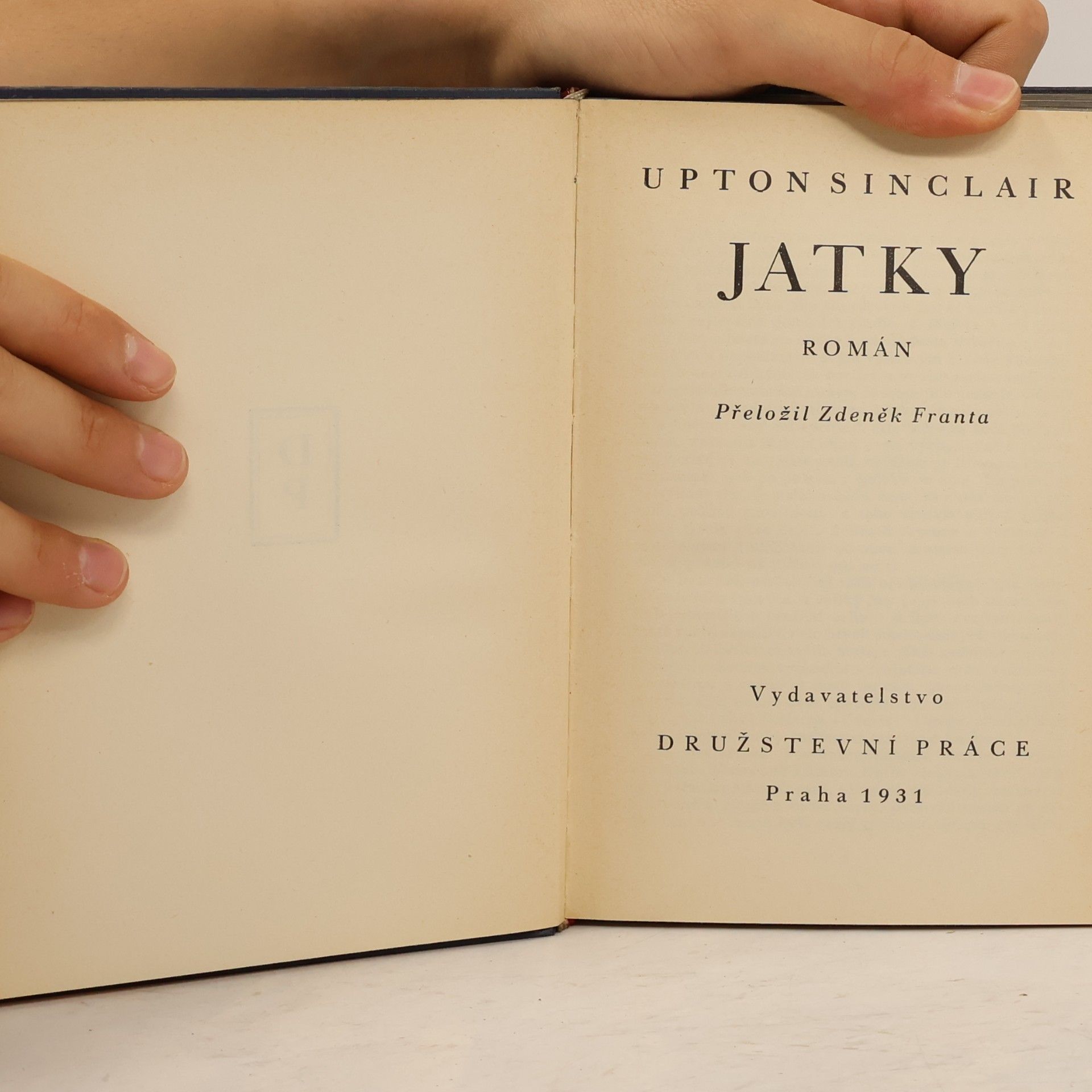 Upton Sinclair Jatky
