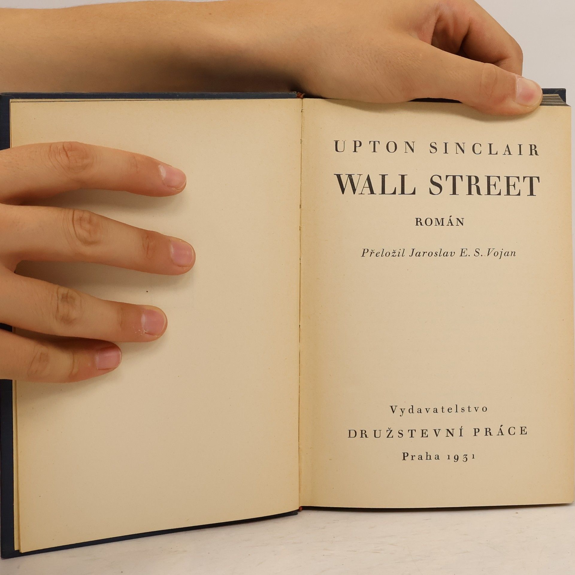 Upton Sinclair Wall Street