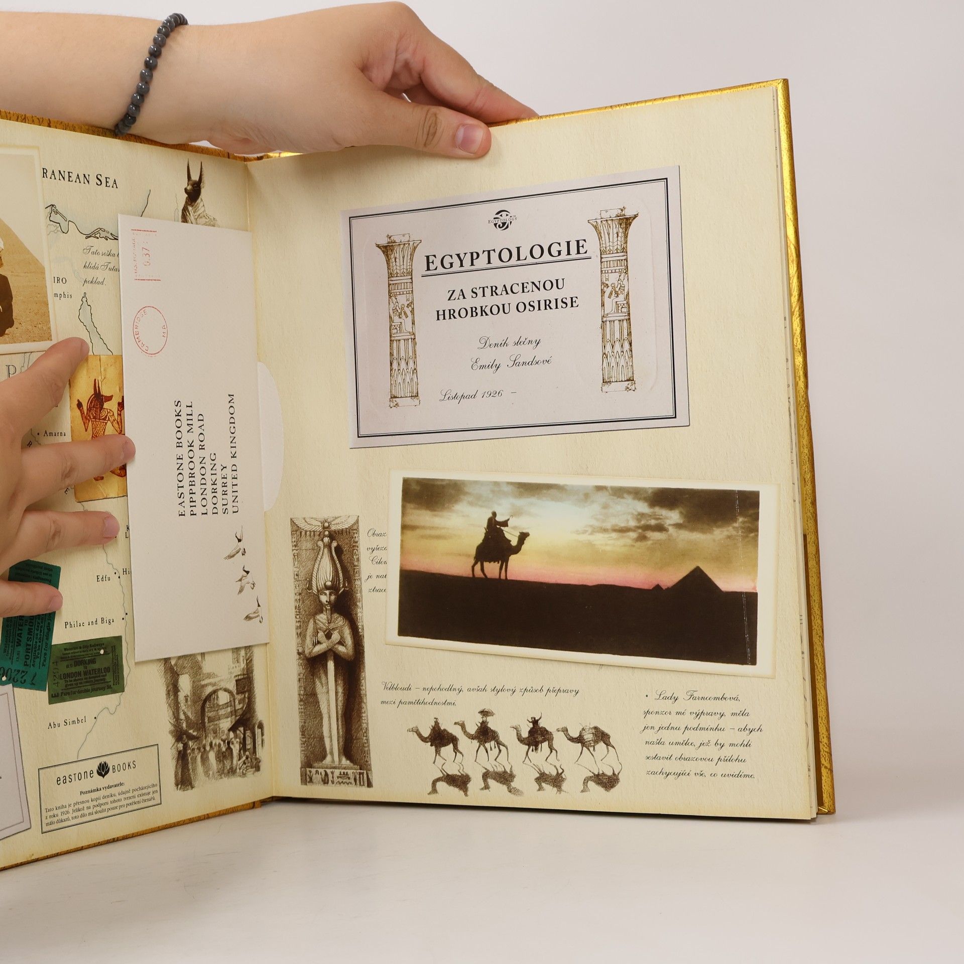 Emily Sands Egyptologie: Za ztracenou hrobkou Osirise