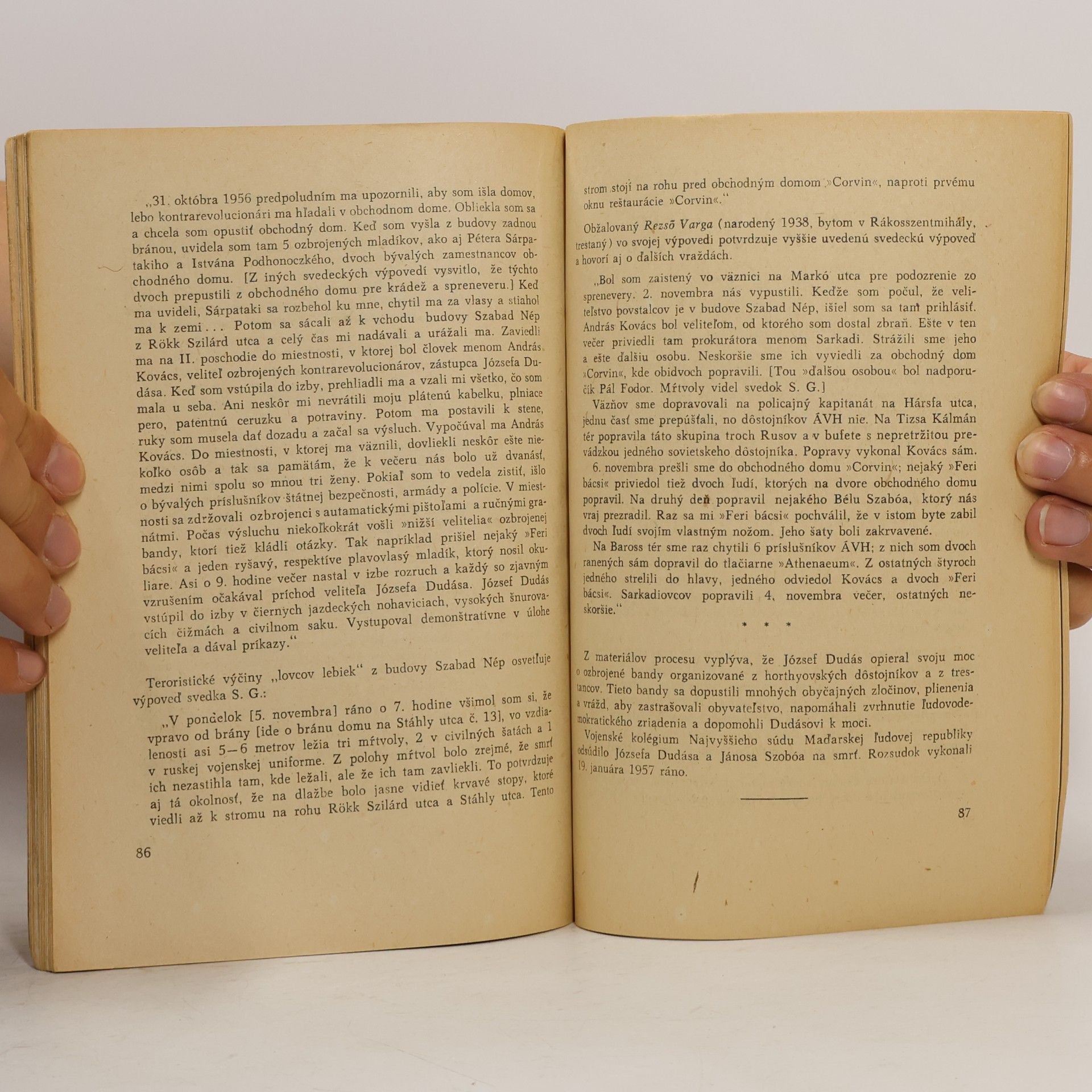 Autores varios  Biela kniha o výčinoch kontrarevolúcie v Maďarsku II