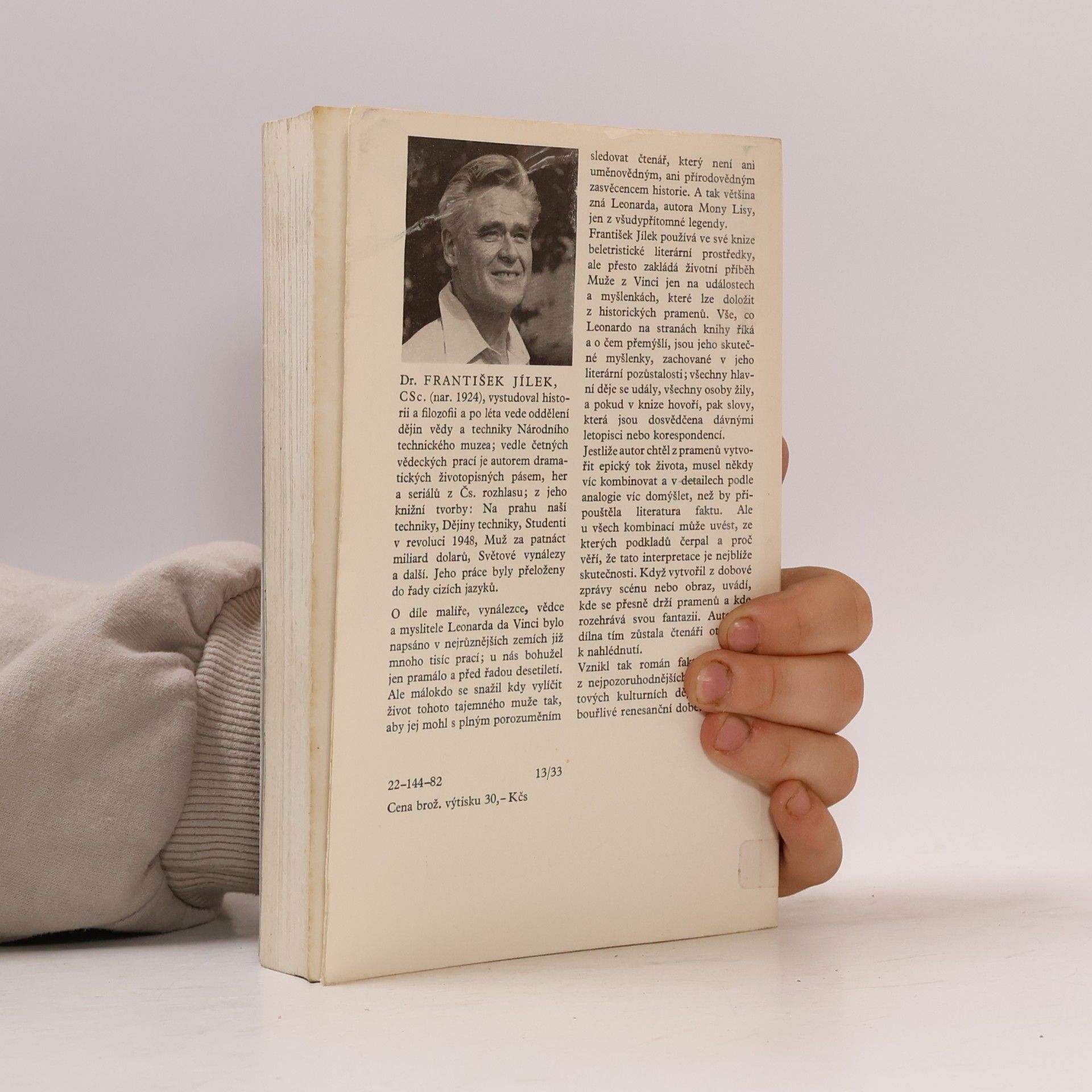 František Jílek Muž z Vinci