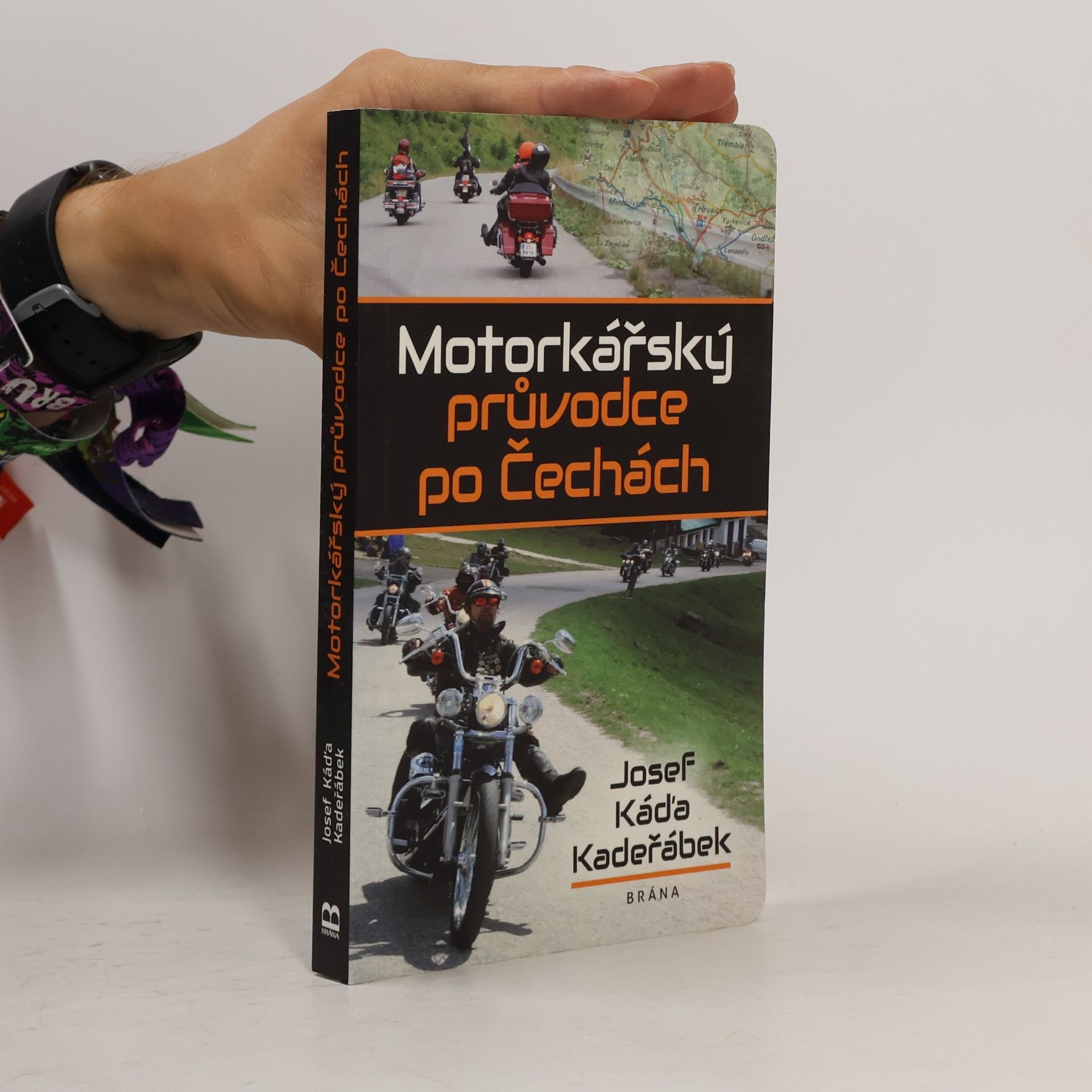 Josef Káďa Kadeřábek Motorkářský průvodce po Čechách