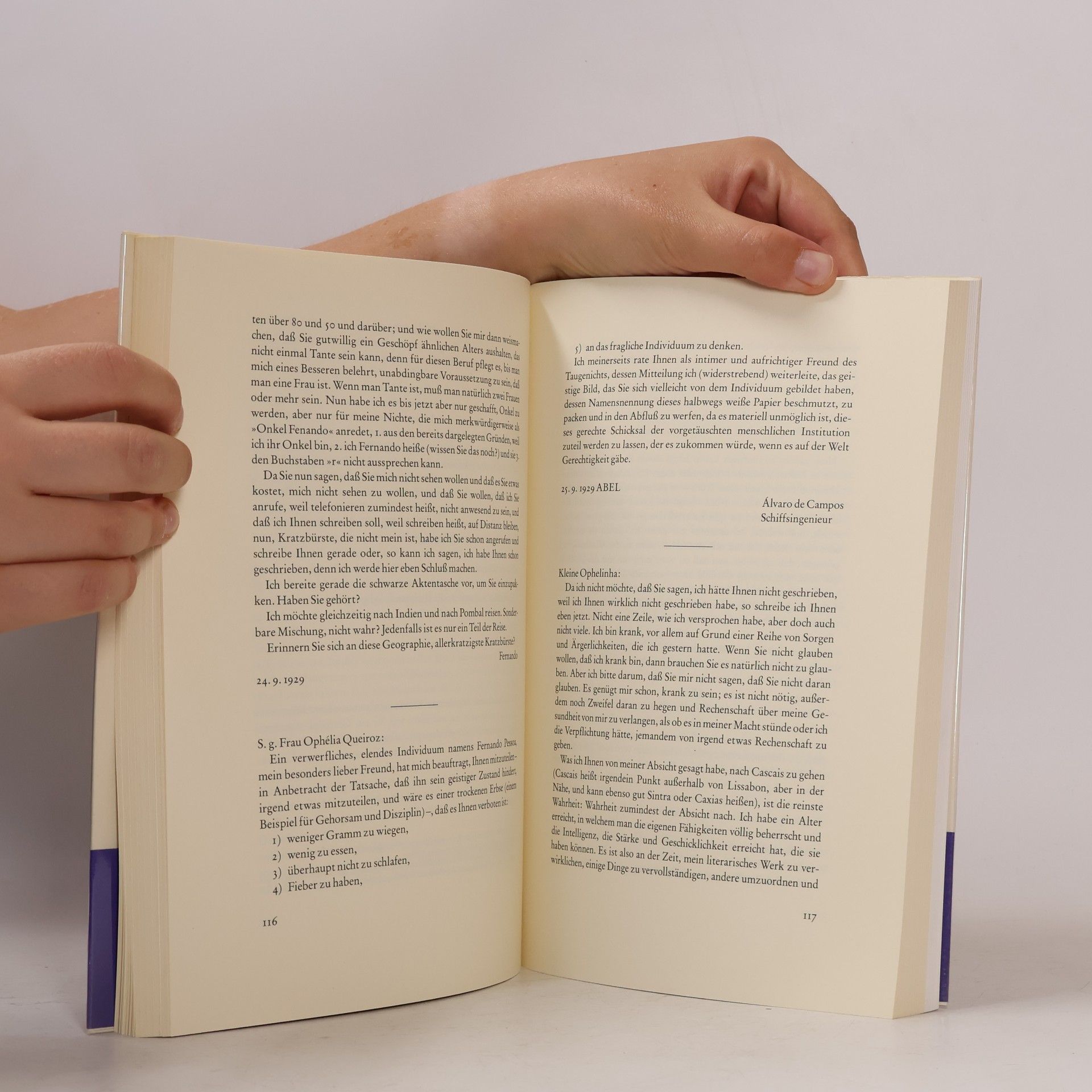 Fernando Pessoa Dokumente zur Person und ausgewählte Briefe
