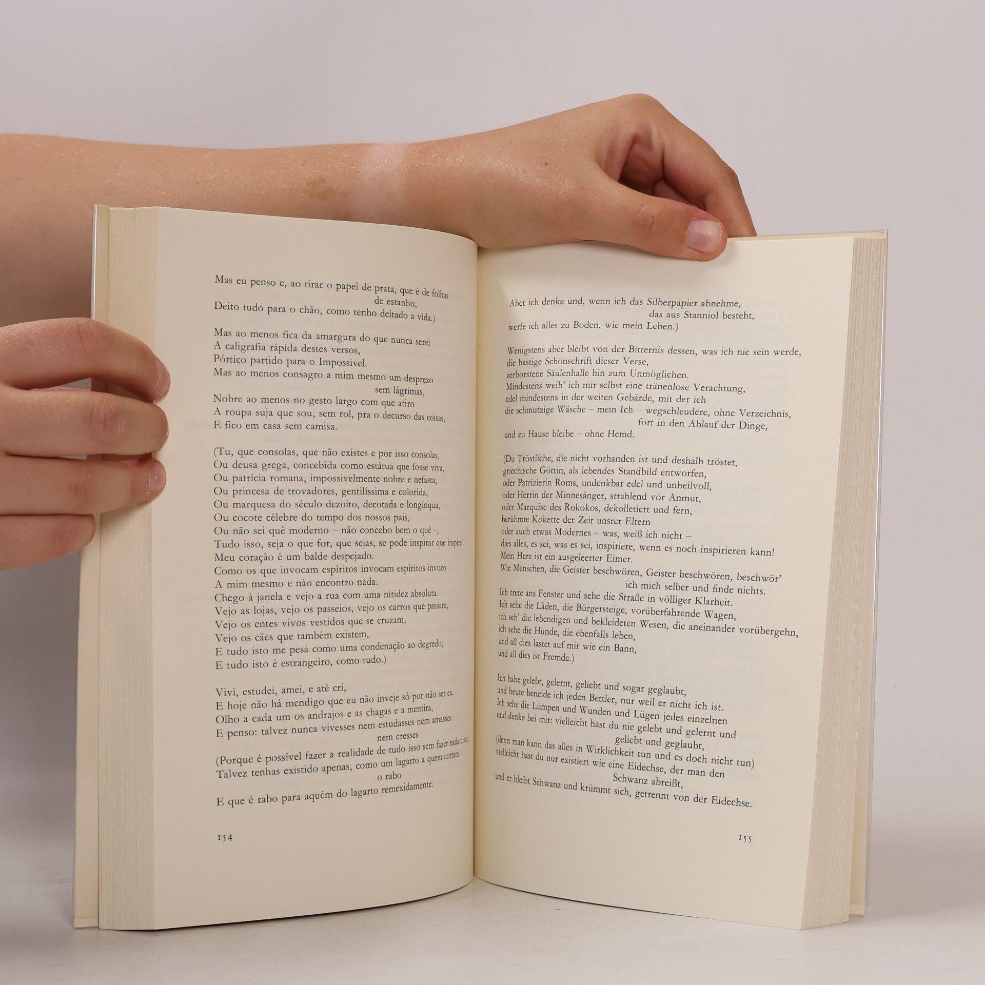 Fernando Pessoa Gedichte. Poesias. Portugies.-Dtsch. Übers. u. Nachw. v. Georg R. Lind