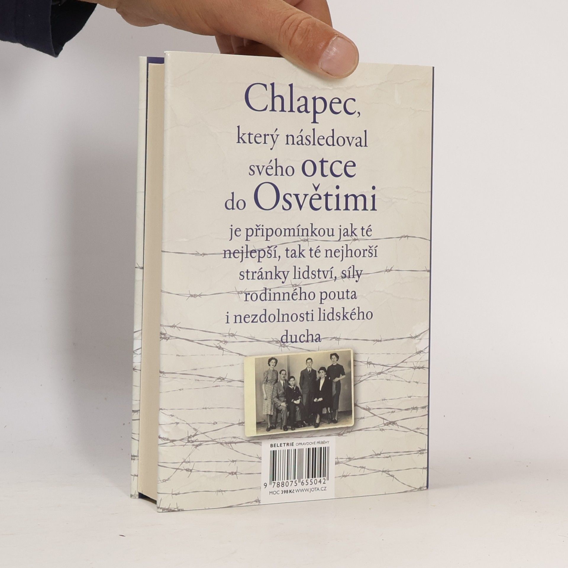 Jeremy Dronfield Chlapec, který následoval svého otce do Osvětimi : skutečný příběh