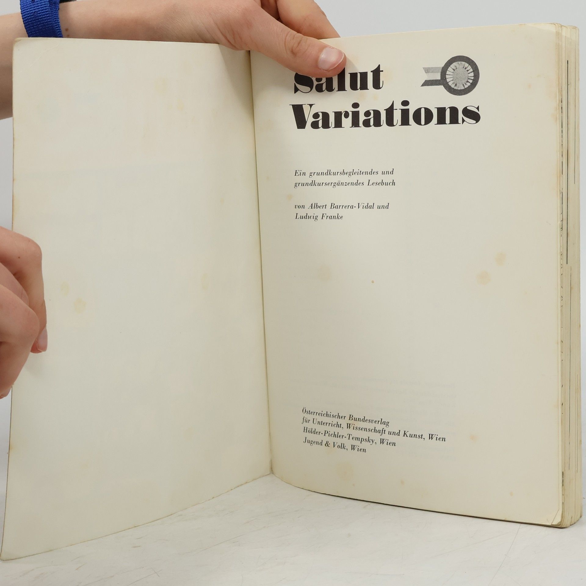Albert Barrera-Vidal Salut Variations