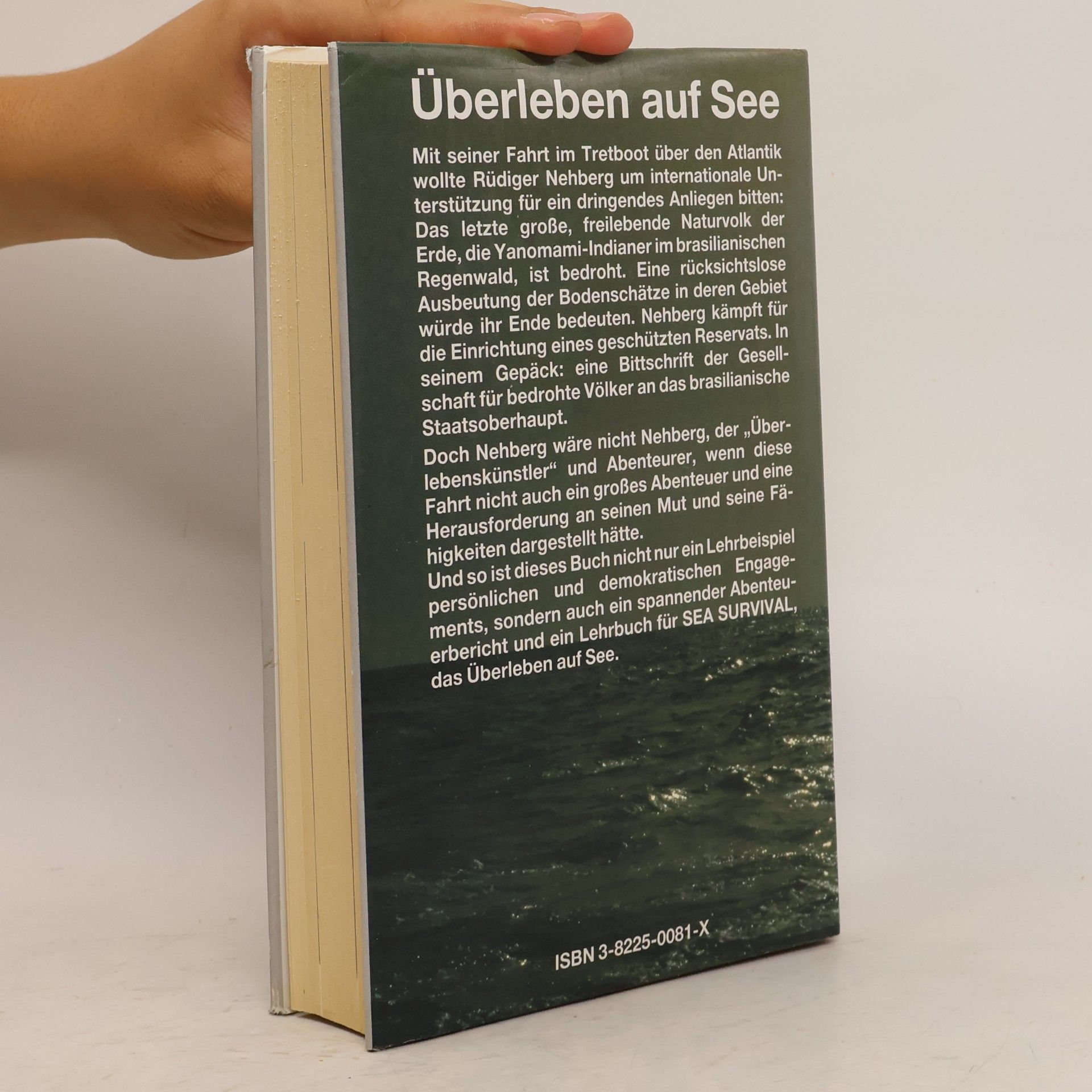 Rüdiger Nehberg Im Tretboot über den Atlantik