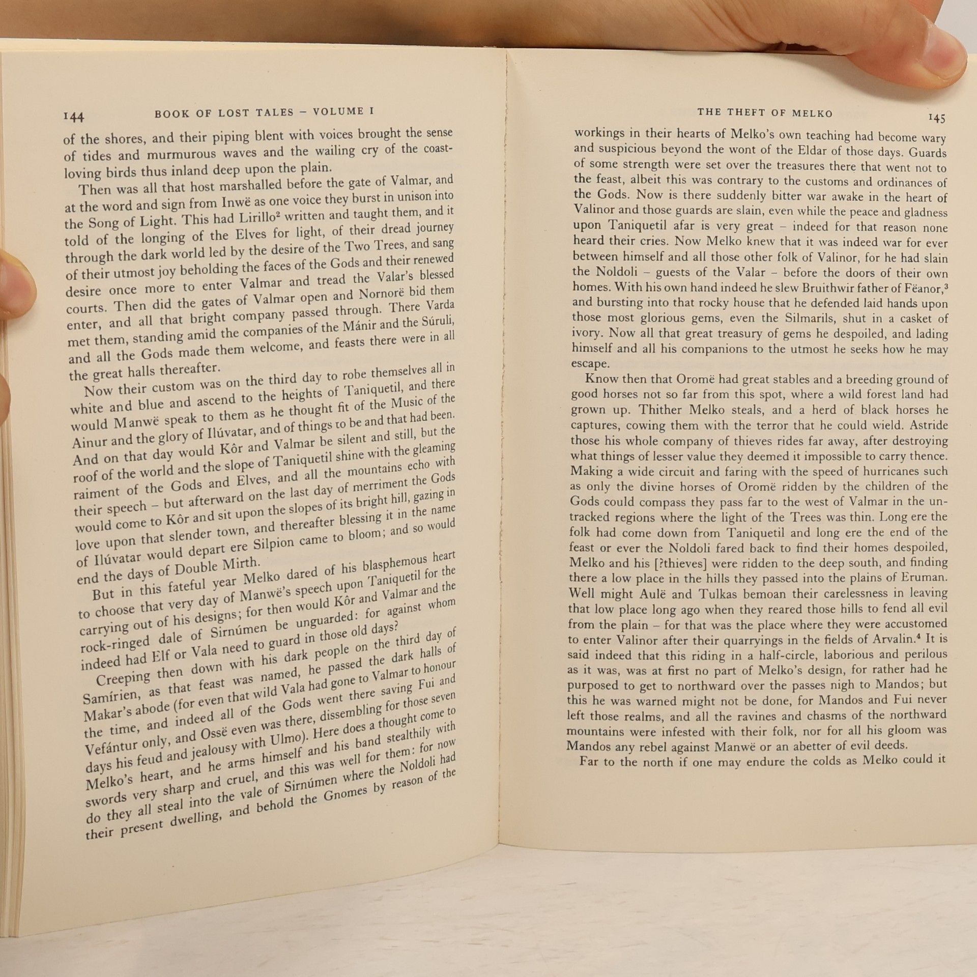J. R. R. Tolkien The Book of Lost Tales. Part I