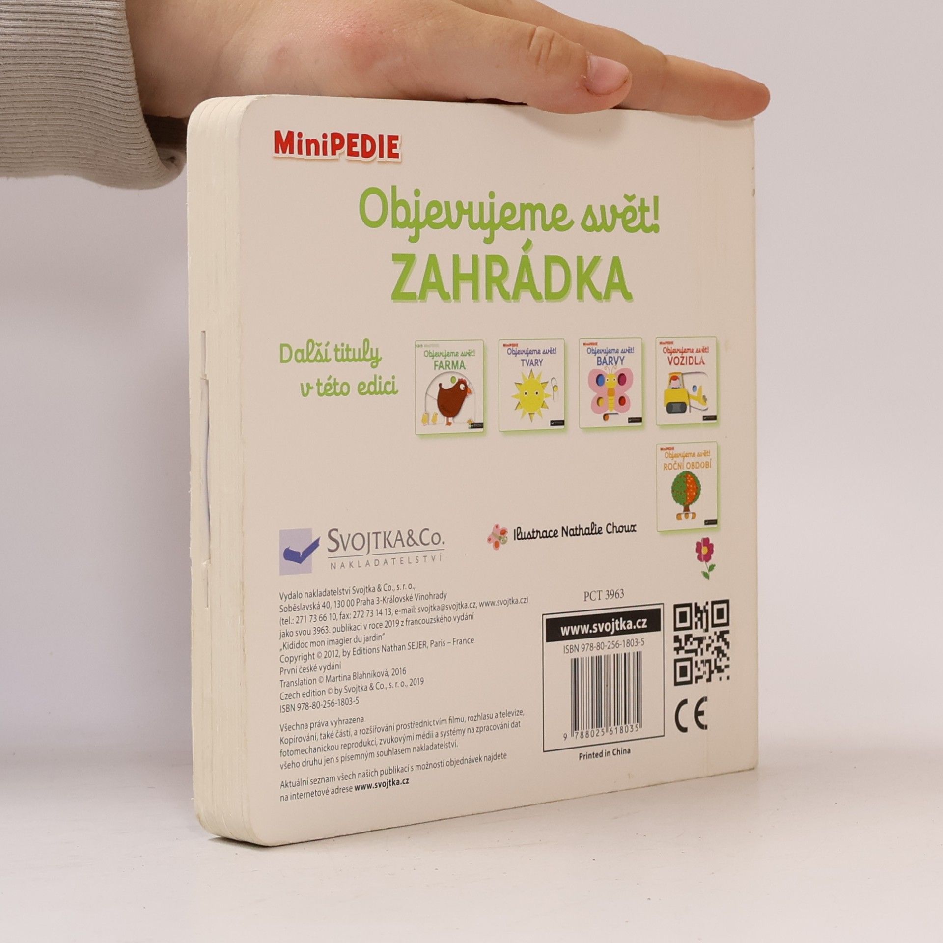 Nathalie Choux Objevujeme svět! Zahrádka