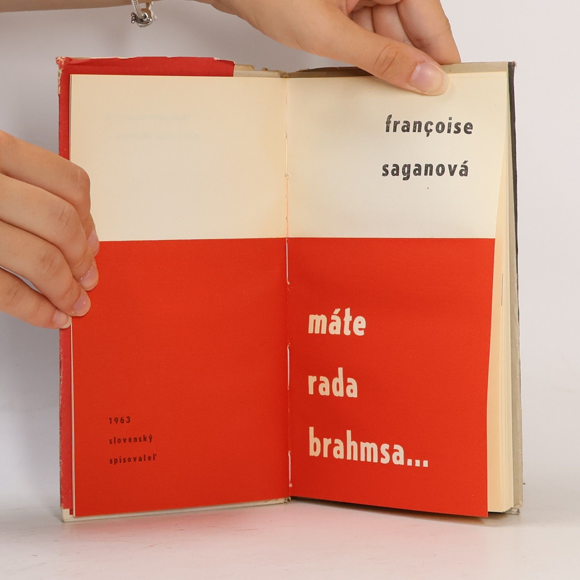Françoise Sagan Máte rada Brahmsa...