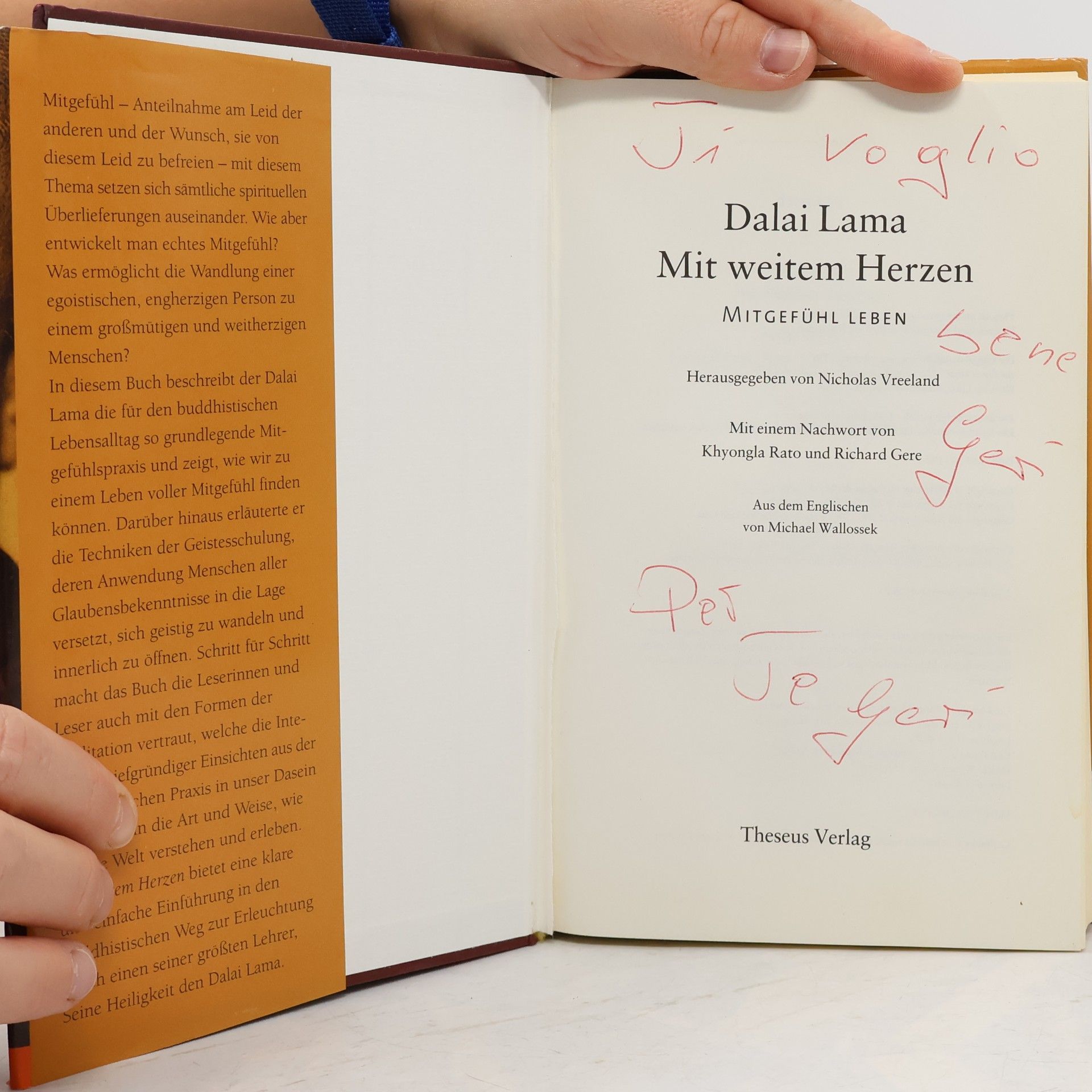 Dalaï-Lama Mit weitem Herzen