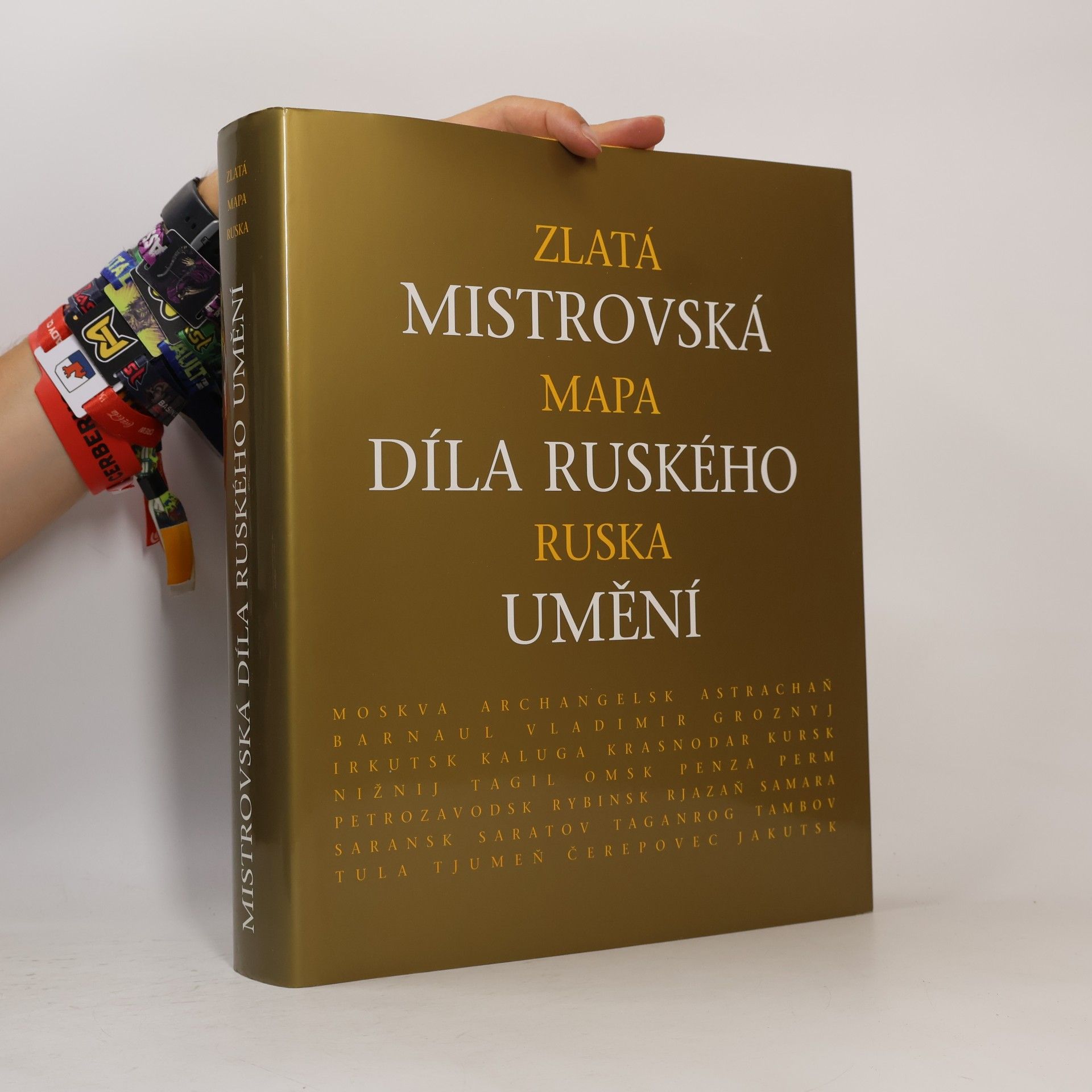 Kolektiv autorů Zlatá mapa Ruska, Mistrovská díla ruského umění