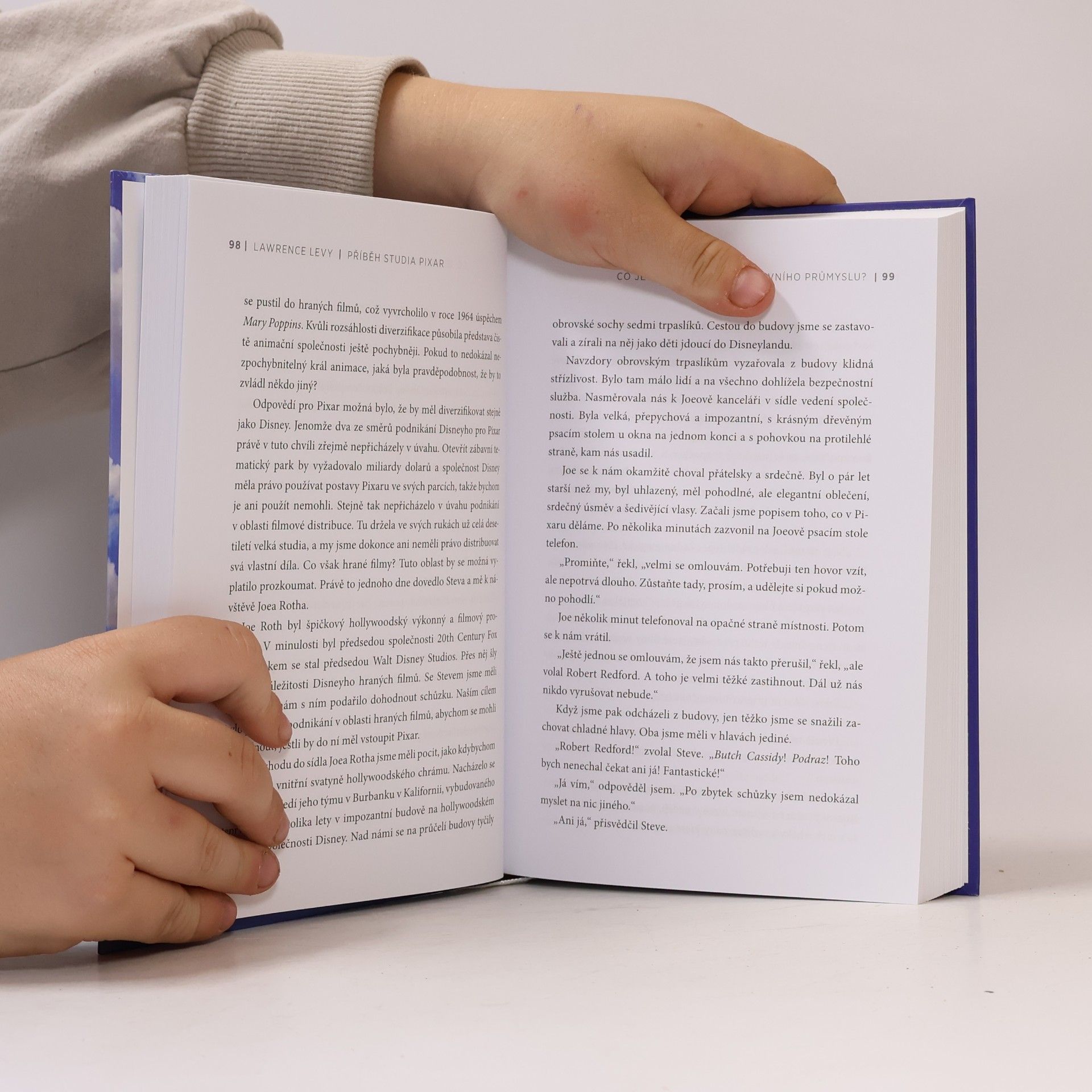 Lawrence H. Levy Příběh studia Pixar
