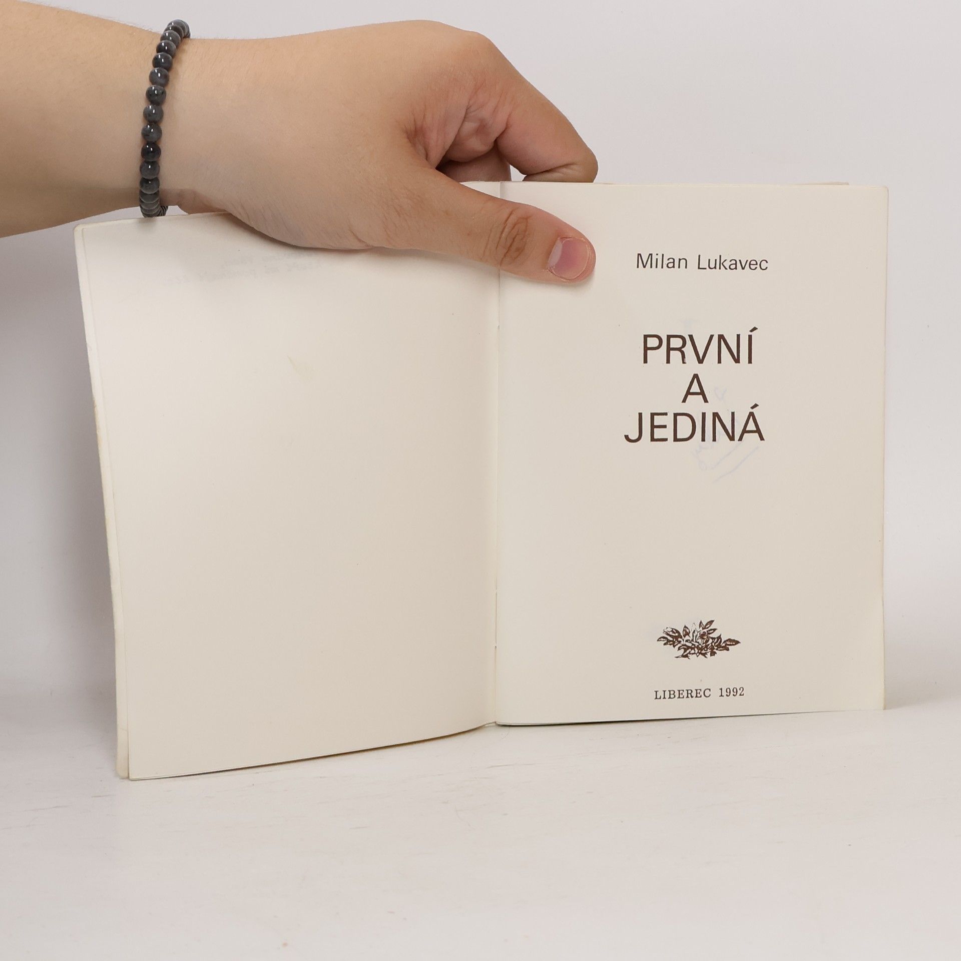 Milan Lukavec První a jediná