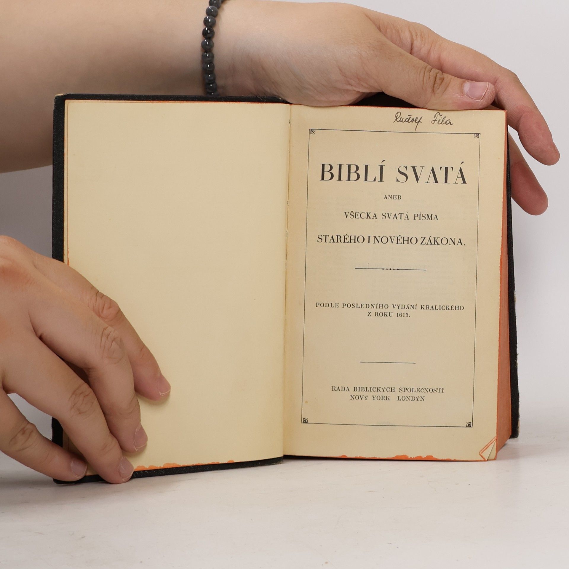 Autorenkollektiv Biblí svatá aneb Všecka svatá písma Starého i Nového zákona