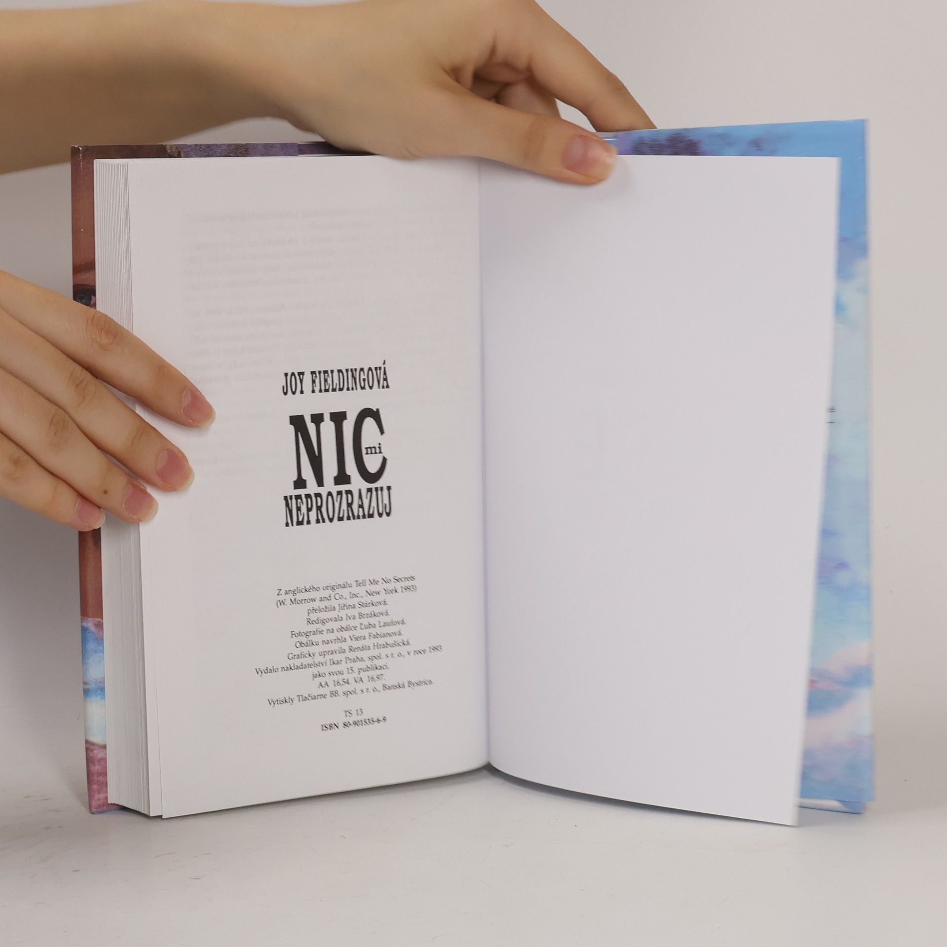 Joy Fielding Nic mi neprozrazuj